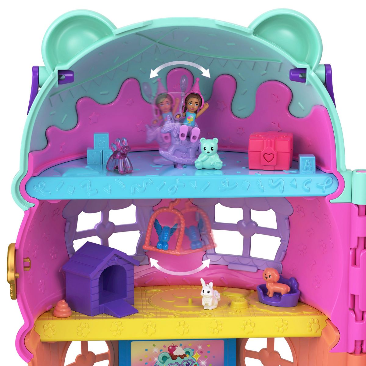 MATTEL Maison Polly Pocket - Cornet de glace