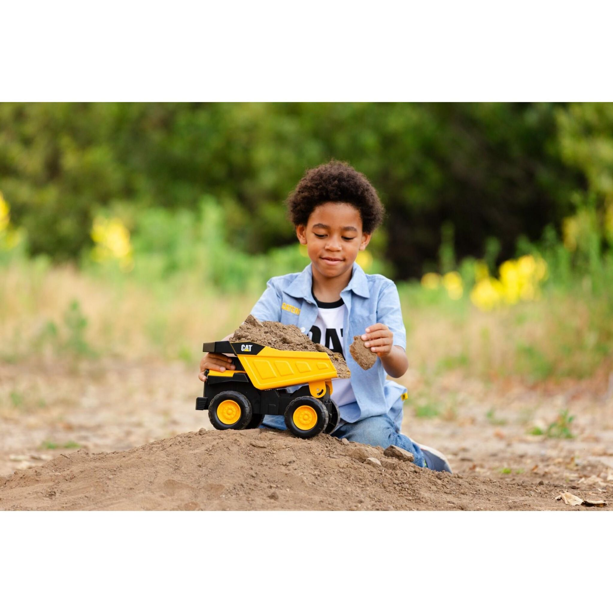 Voir la diapositive 12 : CAT Camion à Benne basculante jaune
