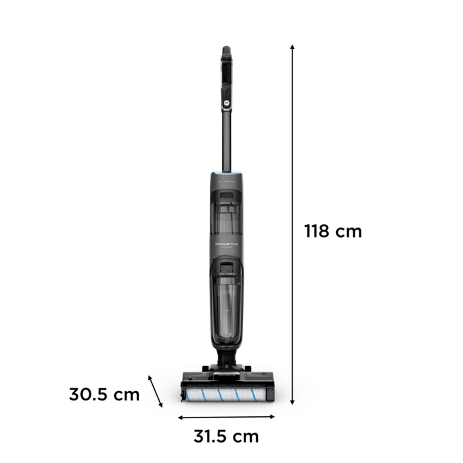 Voir la diapositive 7 : ROWENTA Aspirateur laveur balai sans fil YY5652FE - Noir