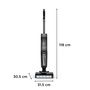 Voir la diapositive 7 : ROWENTA Aspirateur laveur balai sans fil YY5652FE - Noir