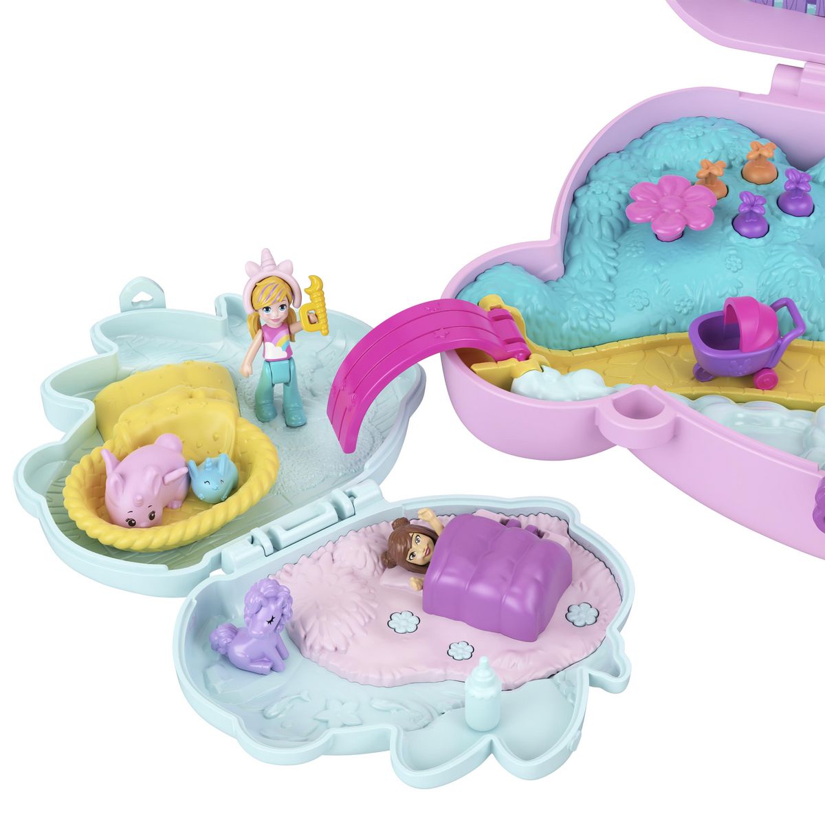 MATTEL Sac Suprise Lapin Licorne PollyPocket