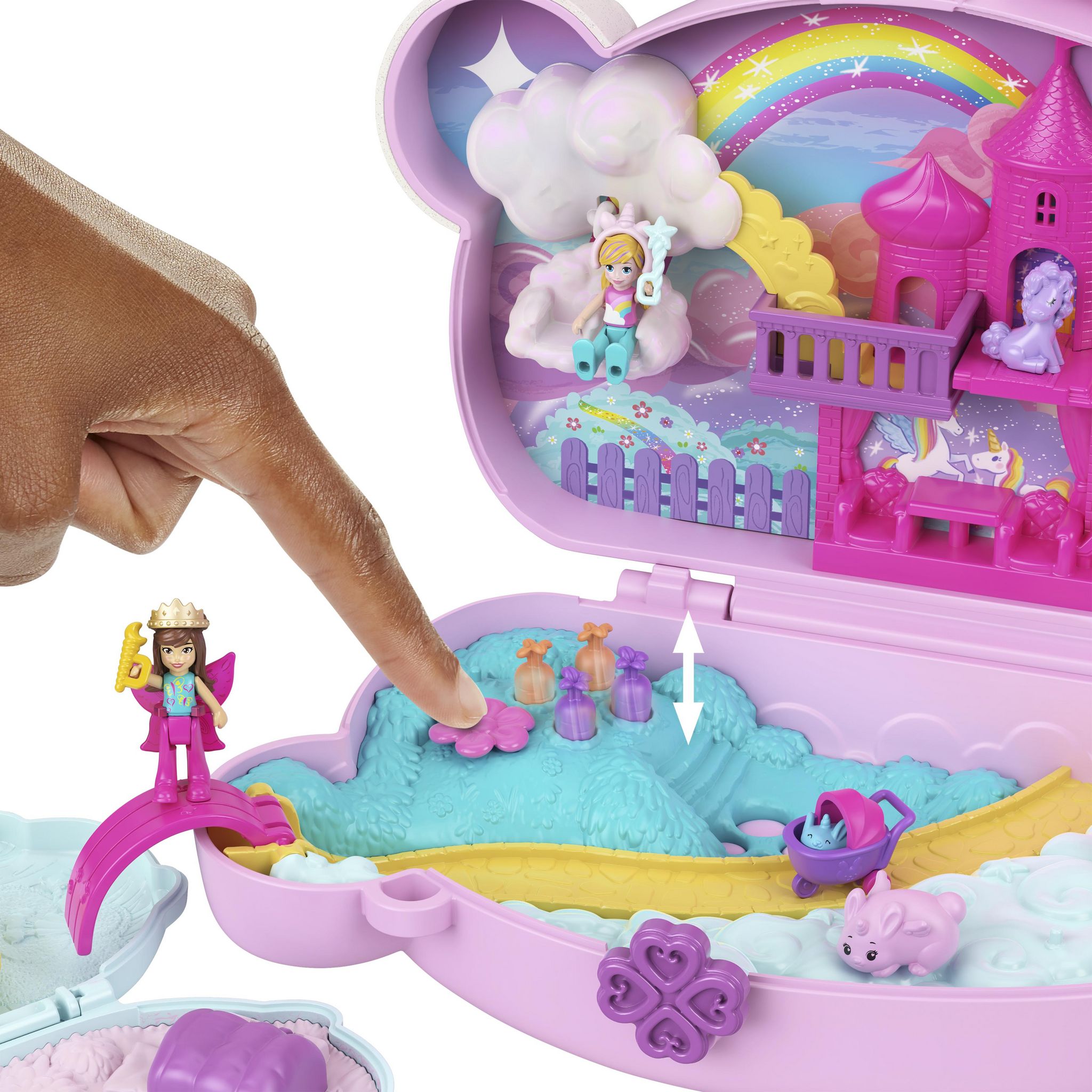 Voir la diapositive 14 : MATTEL Sac Suprise Lapin Licorne PollyPocket