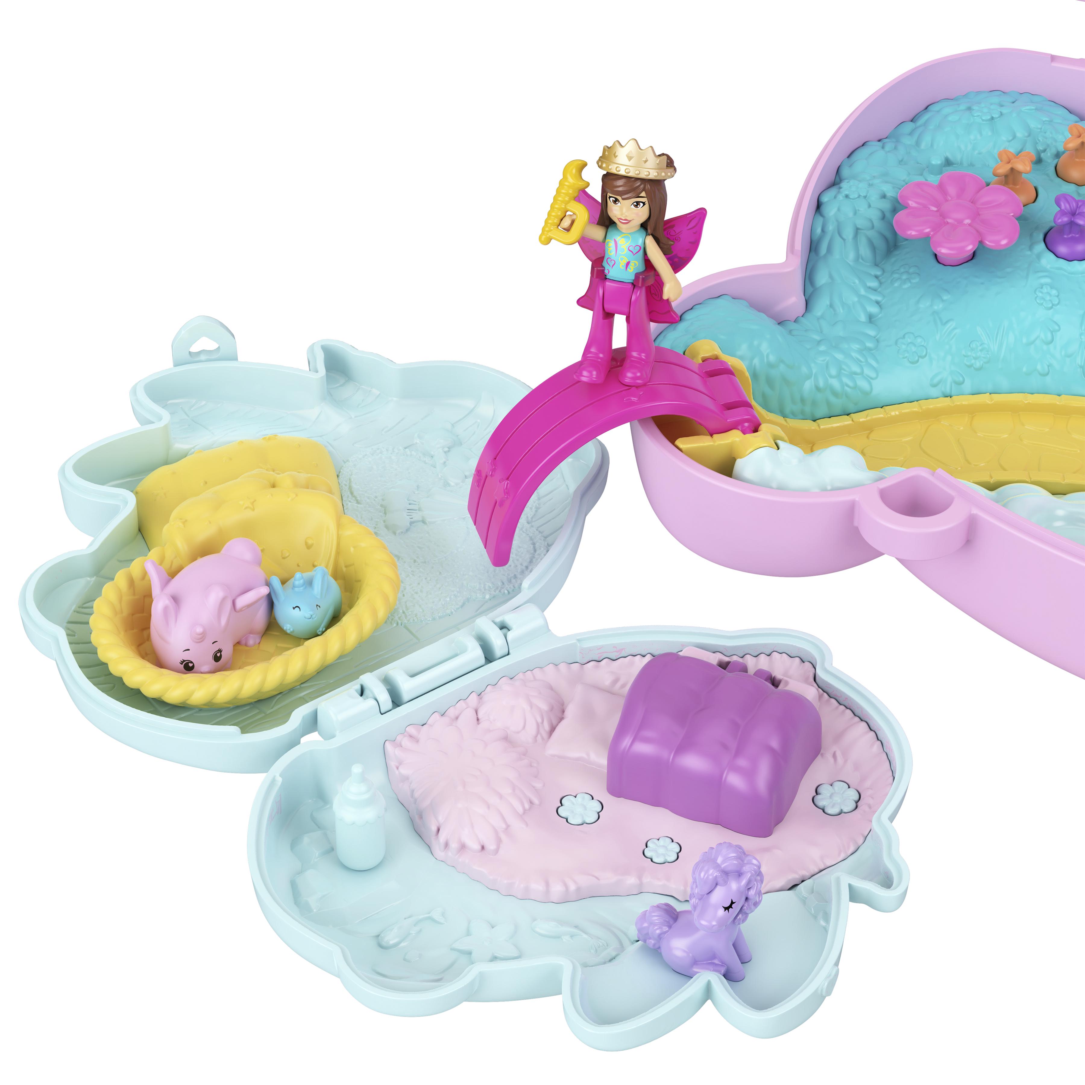 Voir la diapositive 15 : MATTEL Sac Suprise Lapin Licorne PollyPocket