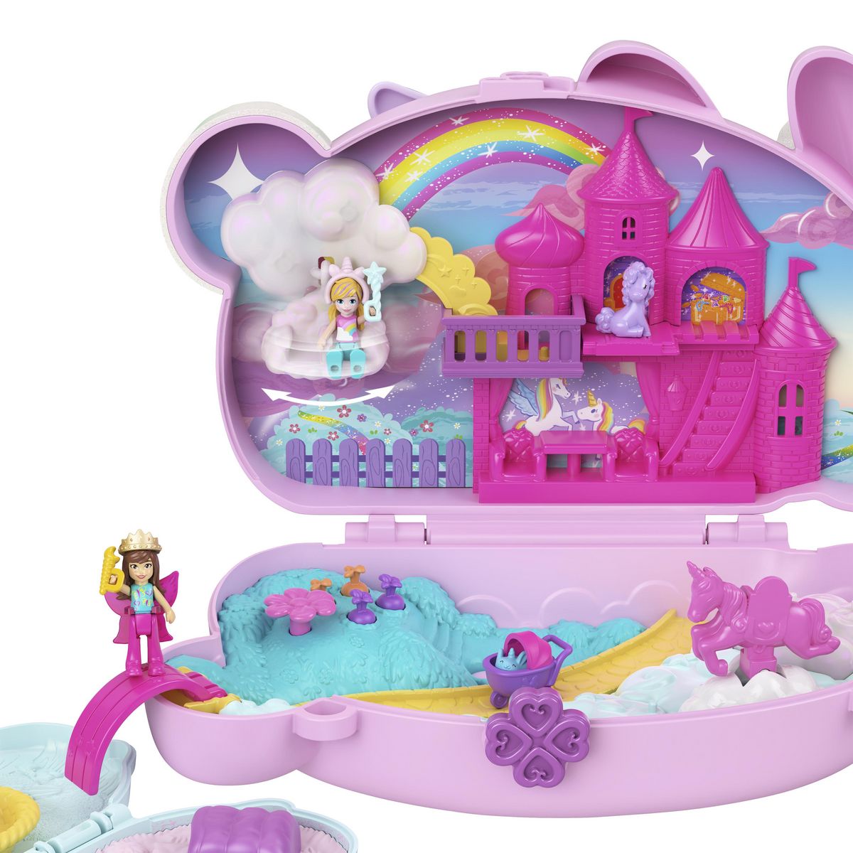 MATTEL Sac Suprise Lapin Licorne PollyPocket