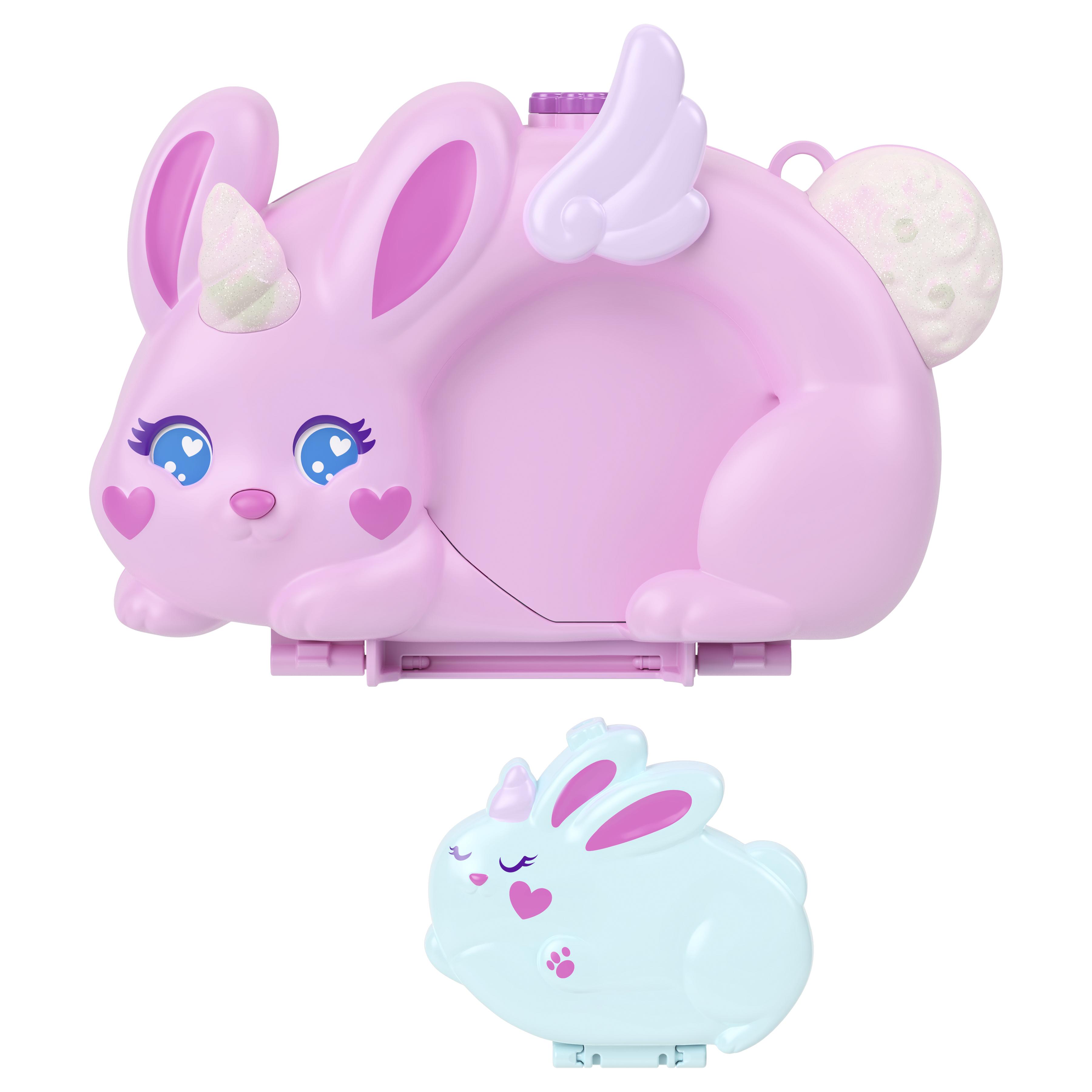 Voir la diapositive 4 : MATTEL Sac Suprise Lapin Licorne PollyPocket