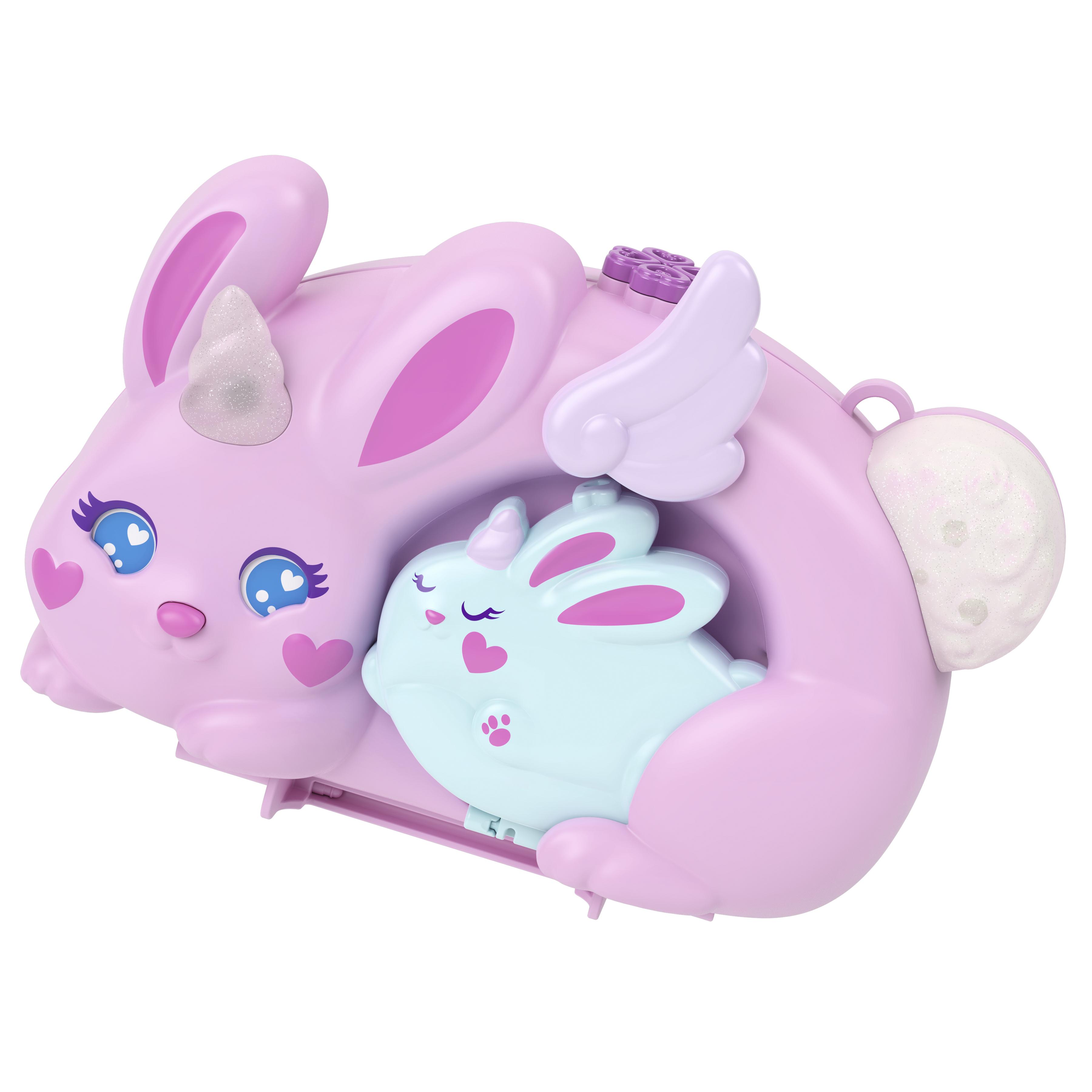 Voir la diapositive 7 : MATTEL Sac Suprise Lapin Licorne PollyPocket