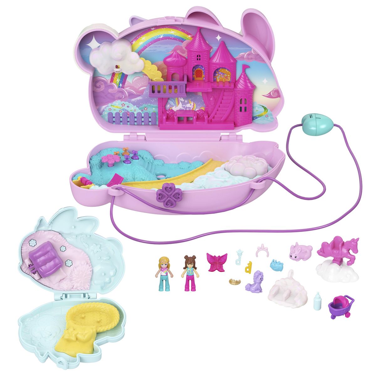 MATTEL Sac Suprise Lapin Licorne PollyPocket