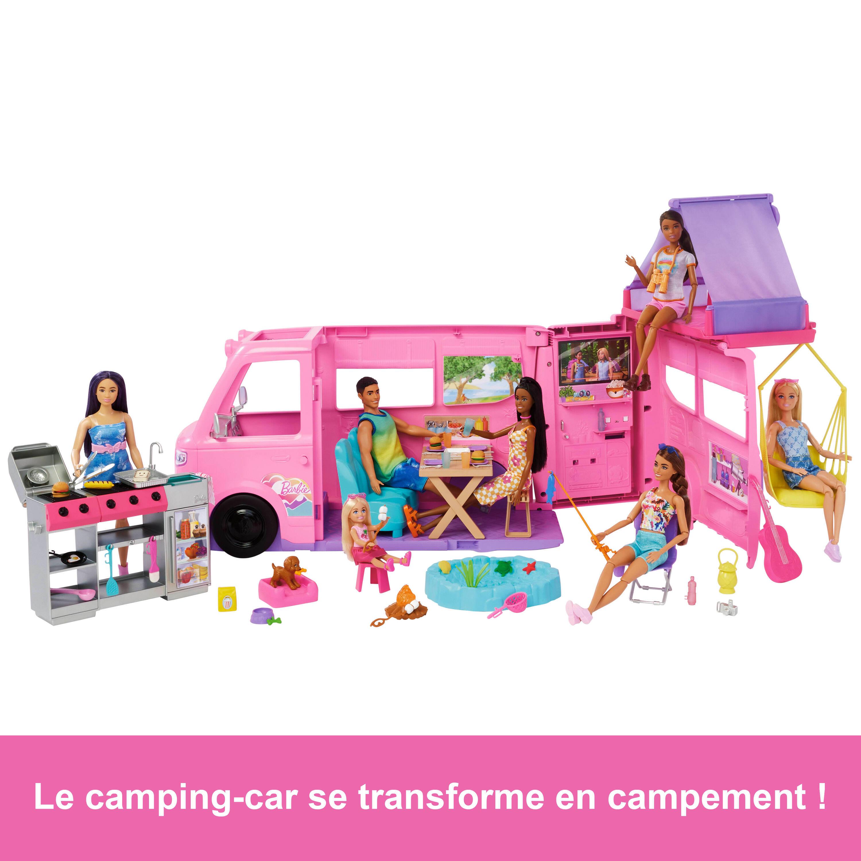 Voir la diapositive 2 : MATTEL Camping Car de rêve Barbie