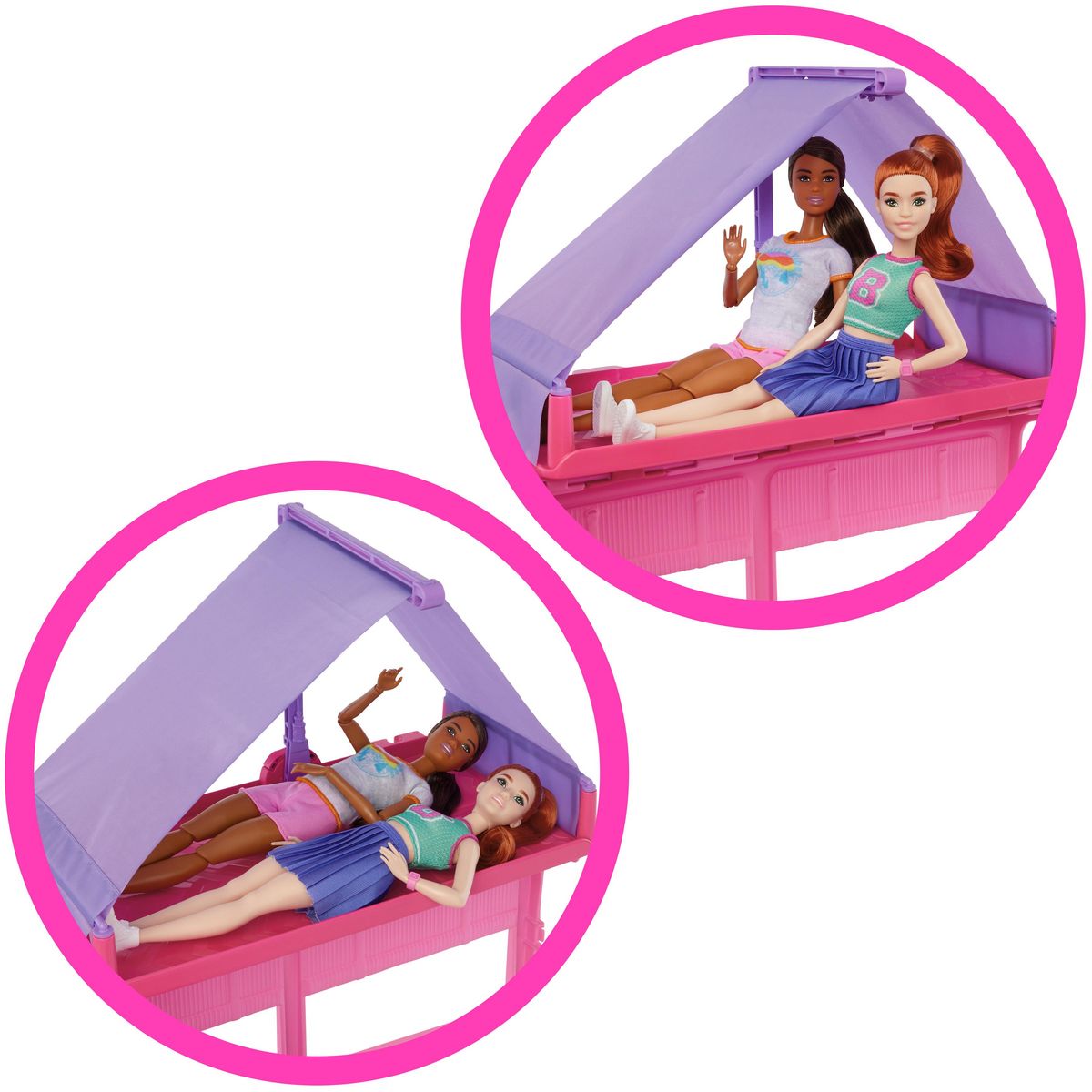 MATTEL Camping Car de rêve Barbie