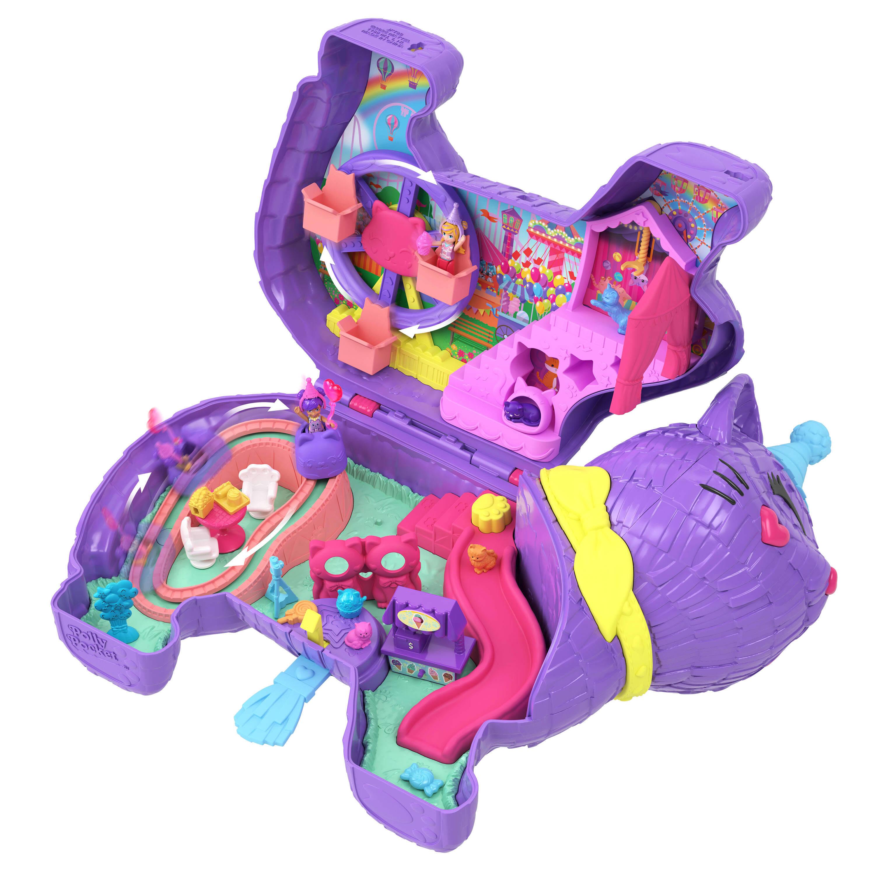 Voir la diapositive 3 : MATTEL Coffret Piñata Chaton Festif avec accessoires Polly Pocket