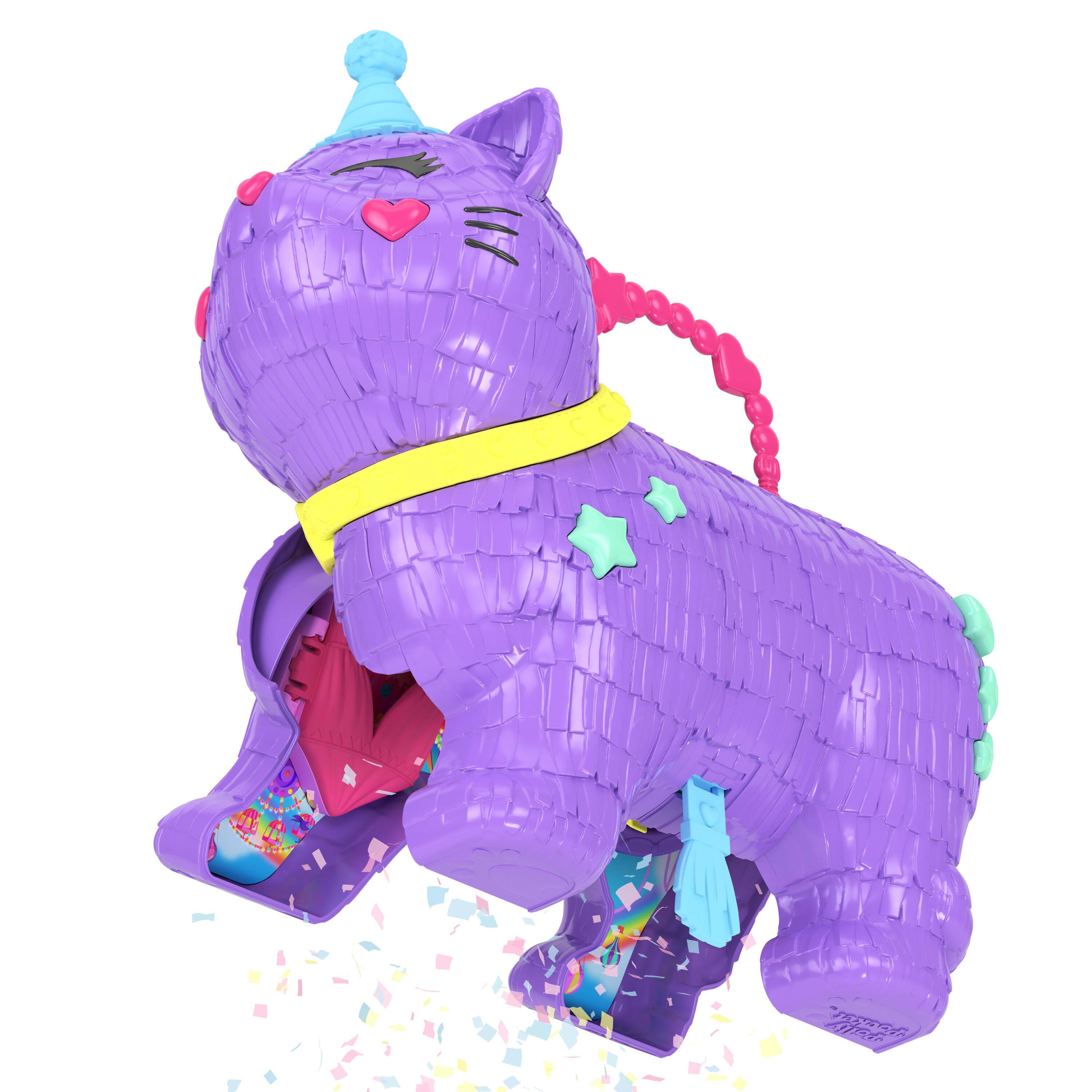 Voir la diapositive 6 : MATTEL Coffret Piñata Chaton Festif avec accessoires Polly Pocket