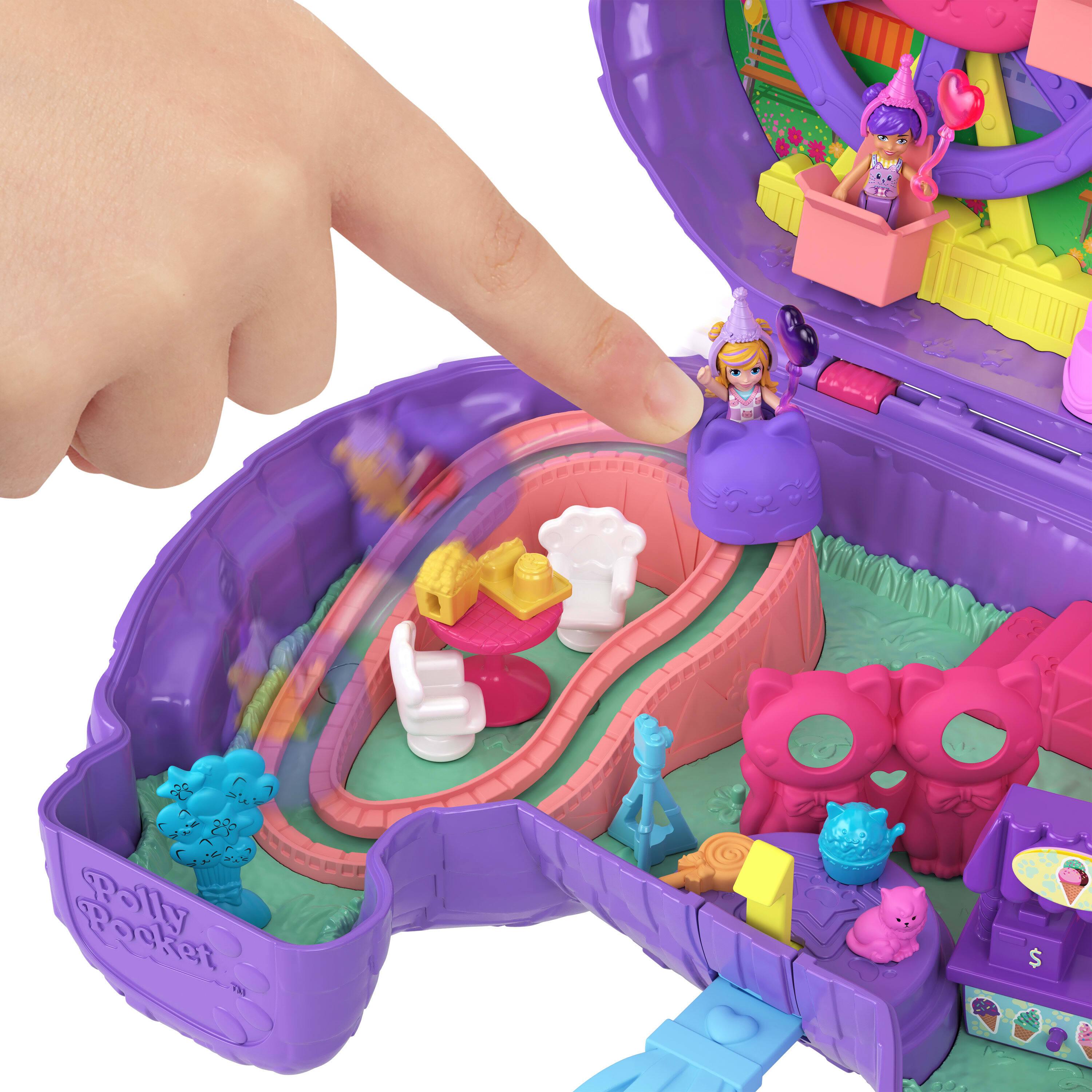 Voir la diapositive 8 : MATTEL Coffret Piñata Chaton Festif avec accessoires Polly Pocket