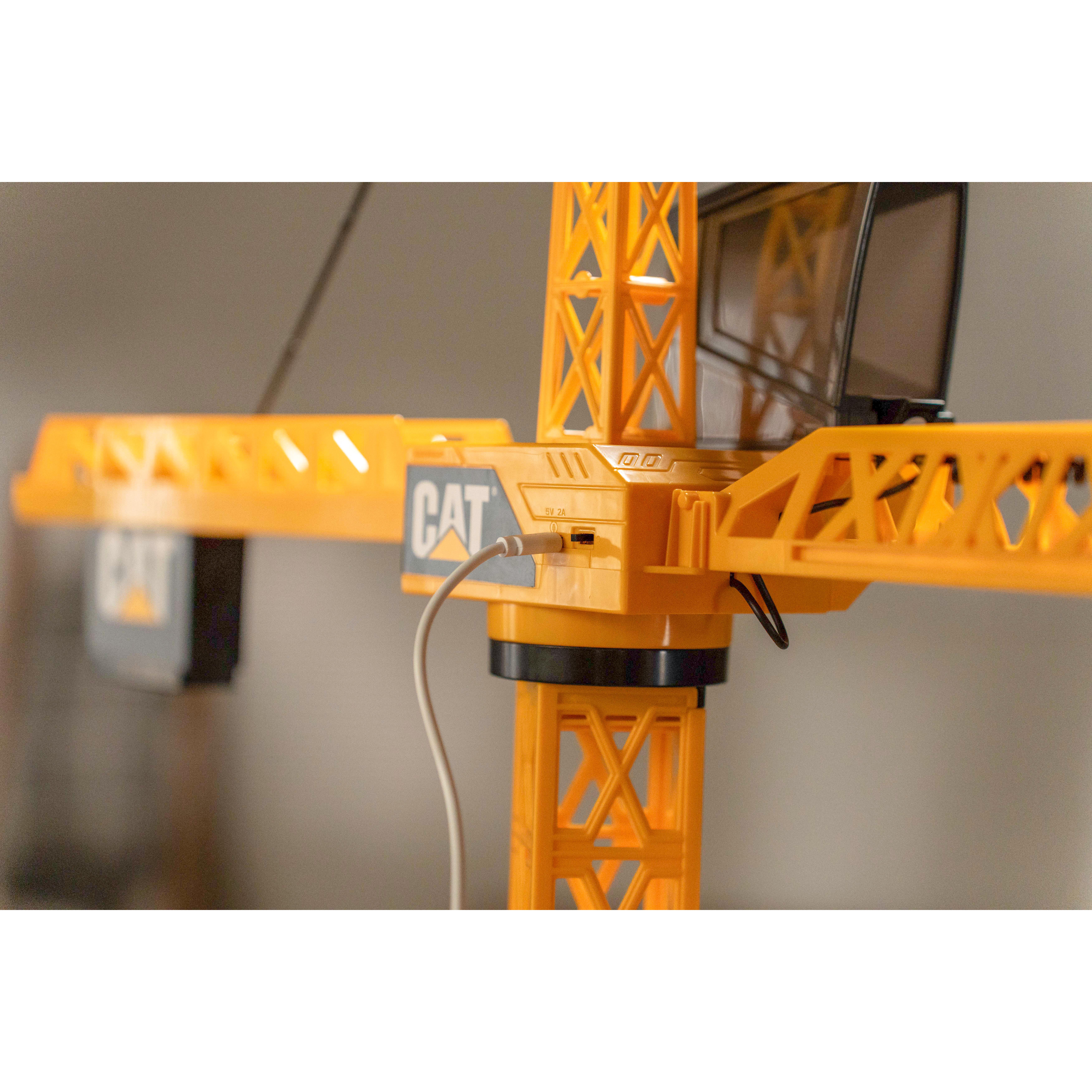 Voir la diapositive 12 : CAT Grue Géante 1,27m radiocommandée Caterpillar