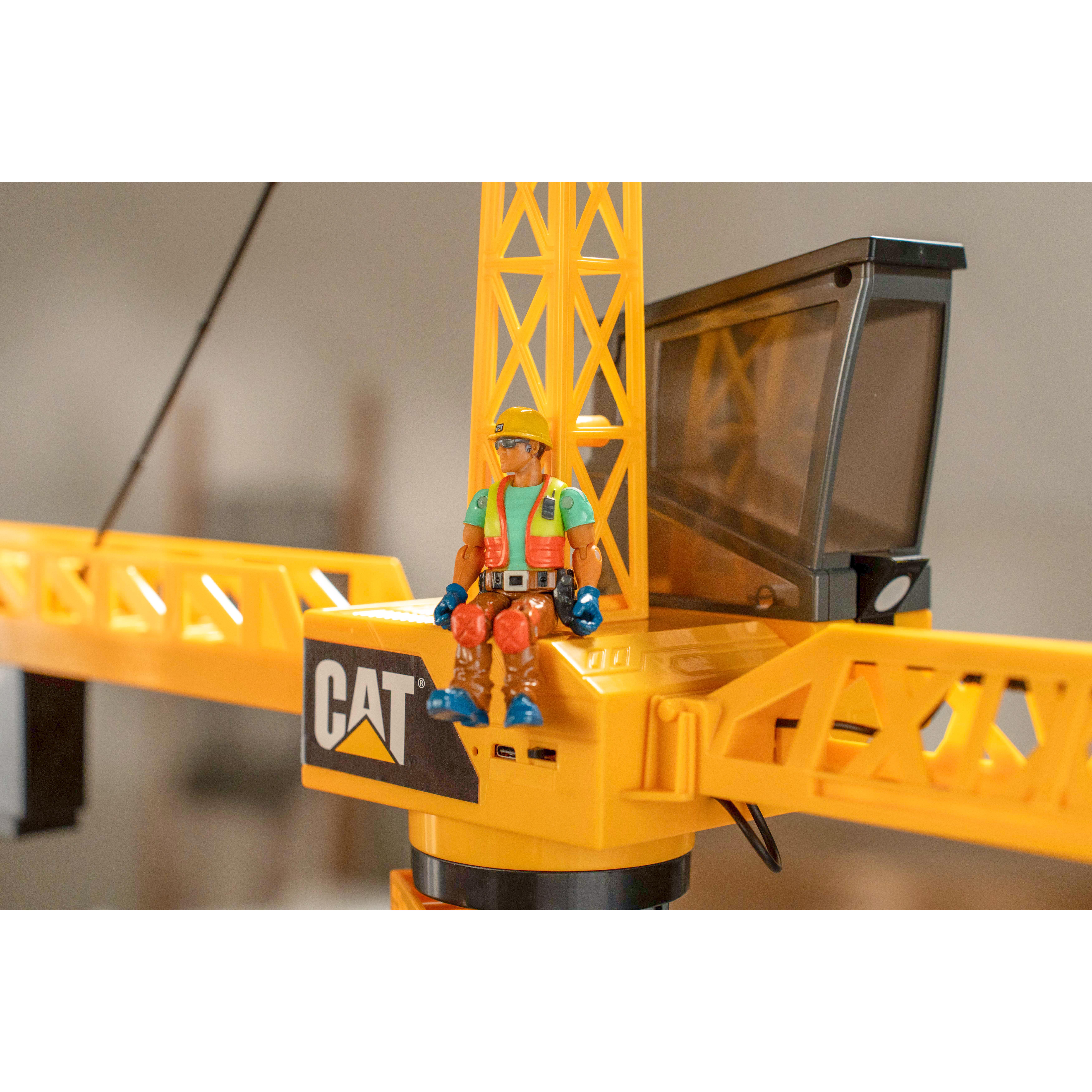 Voir la diapositive 15 : CAT Grue Géante 1,27m radiocommandée Caterpillar