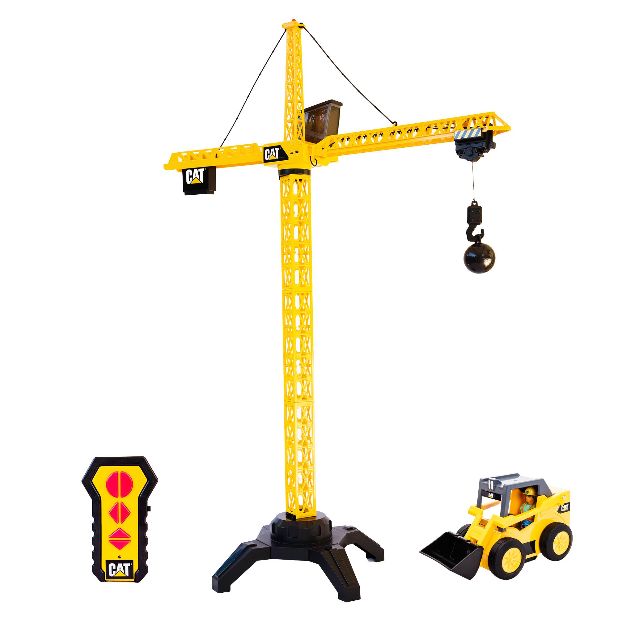 Voir la diapositive 3 : CAT Grue Géante 1,27m radiocommandée Caterpillar