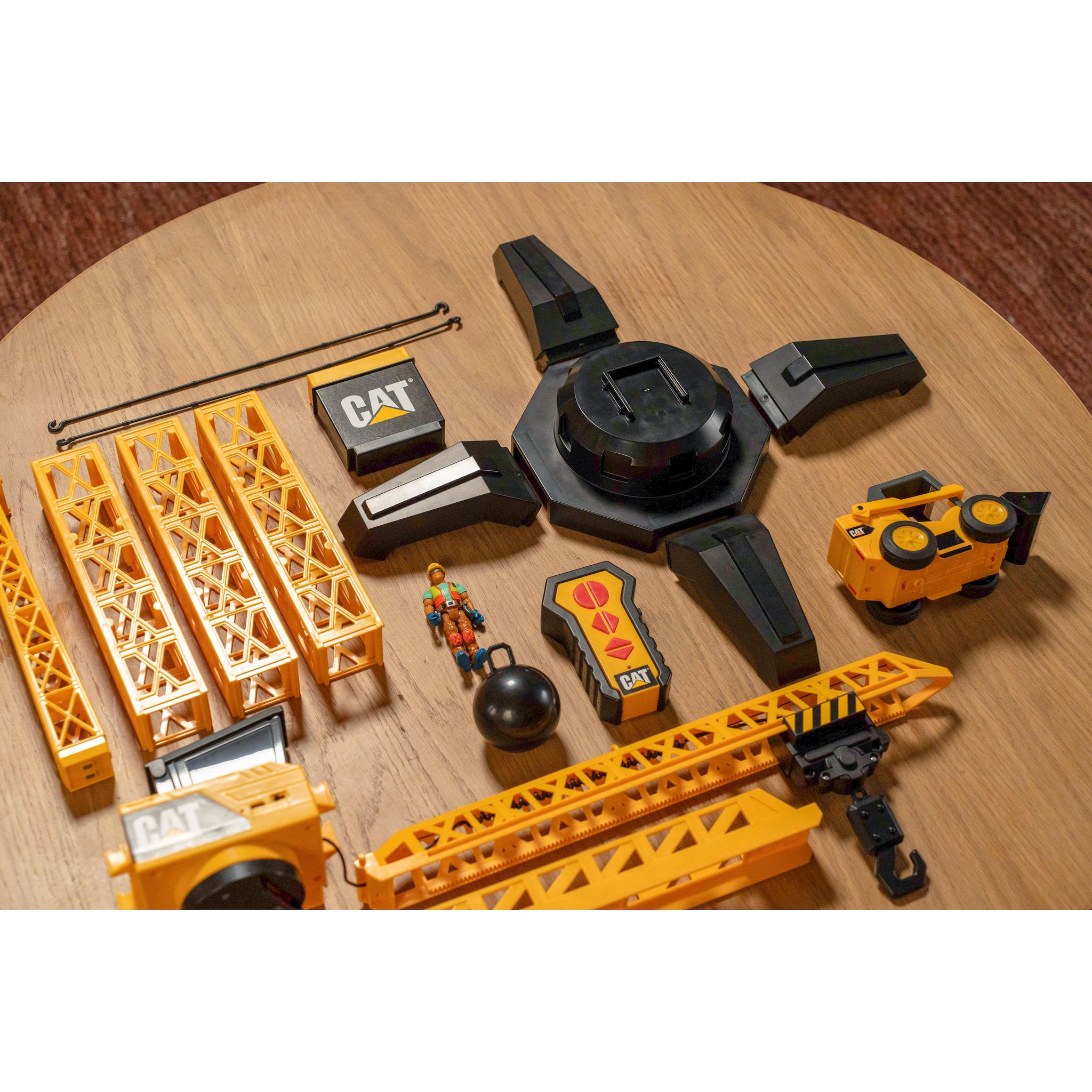 Voir la diapositive 10 : CAT Grue Géante 1,27m radiocommandée Caterpillar