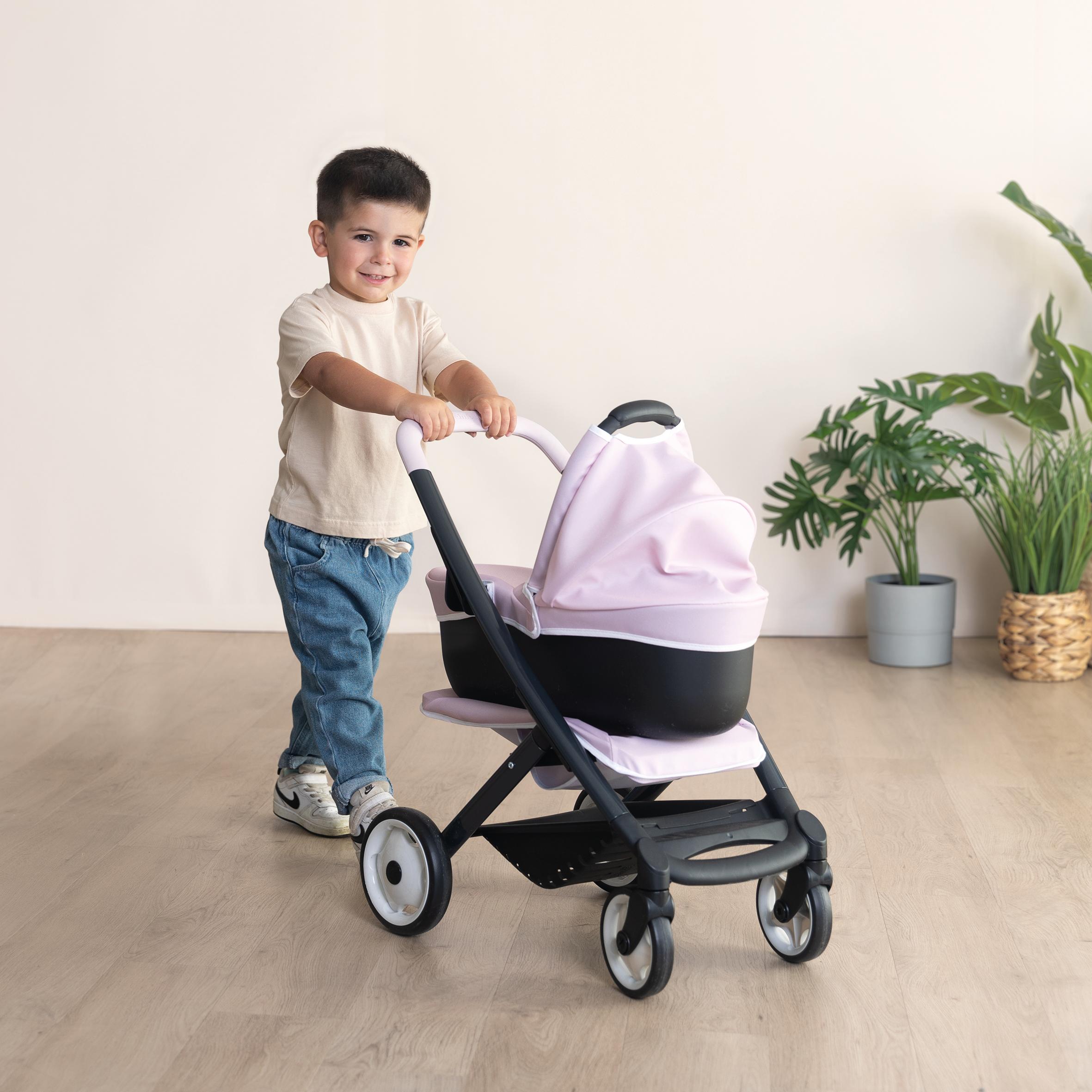 Voir la diapositive 3 : SMOBY Ensemble Maxi Cosy, Poussette et Landau - Rose