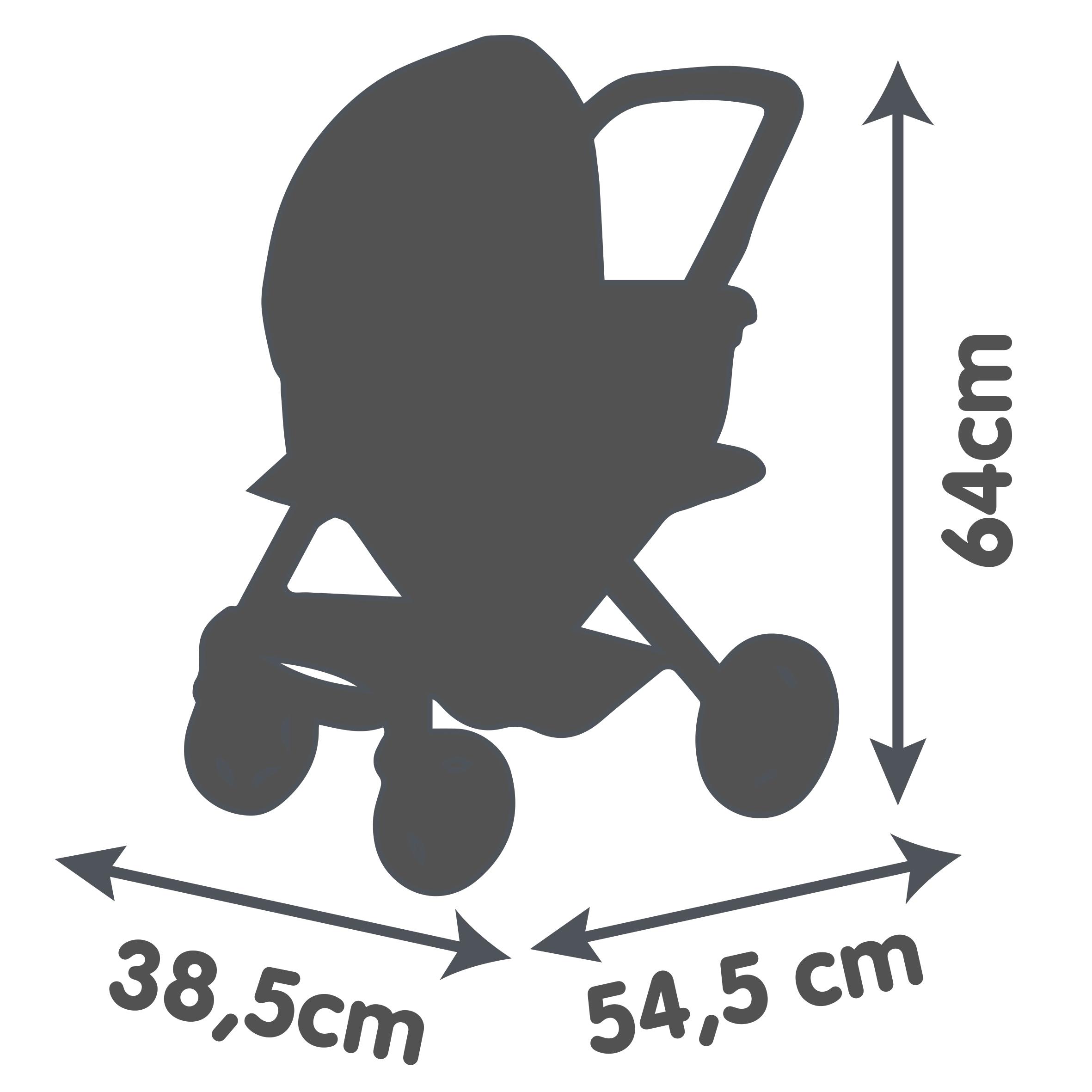 Voir la diapositive 5 : SMOBY Ensemble Maxi Cosy, Poussette et Landau - Rose