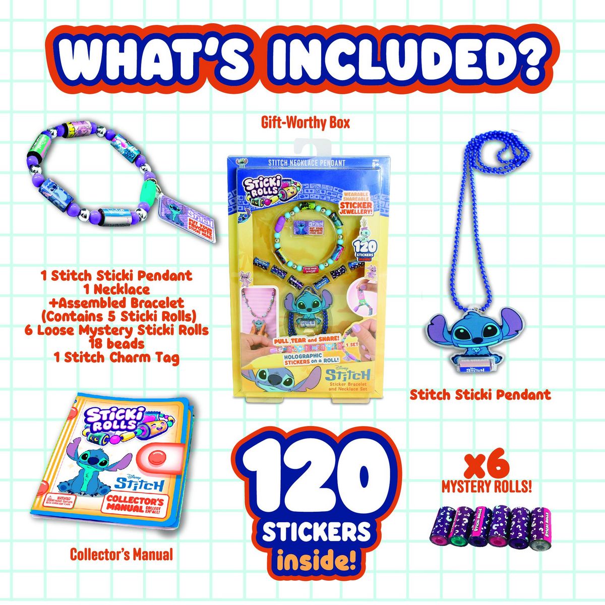 STICKI ROLLS Rolls Stitch