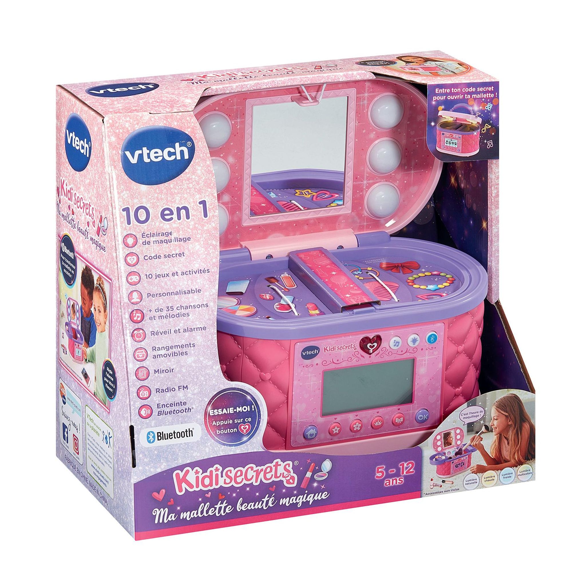 Voir la diapositive 2 : VTECH KidiSecrets - Mallette de Beauté