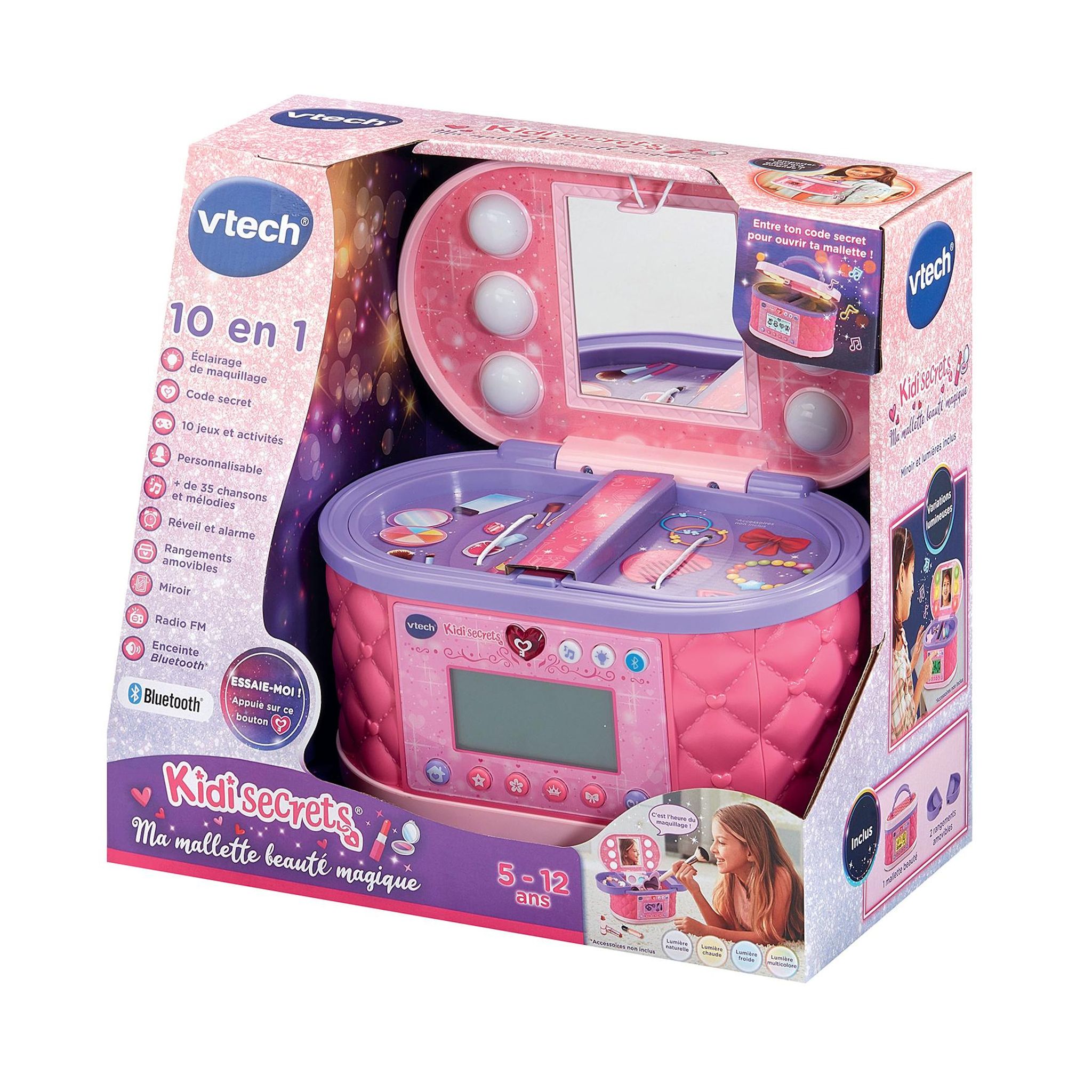 Voir la diapositive 3 : VTECH KidiSecrets - Mallette de Beauté