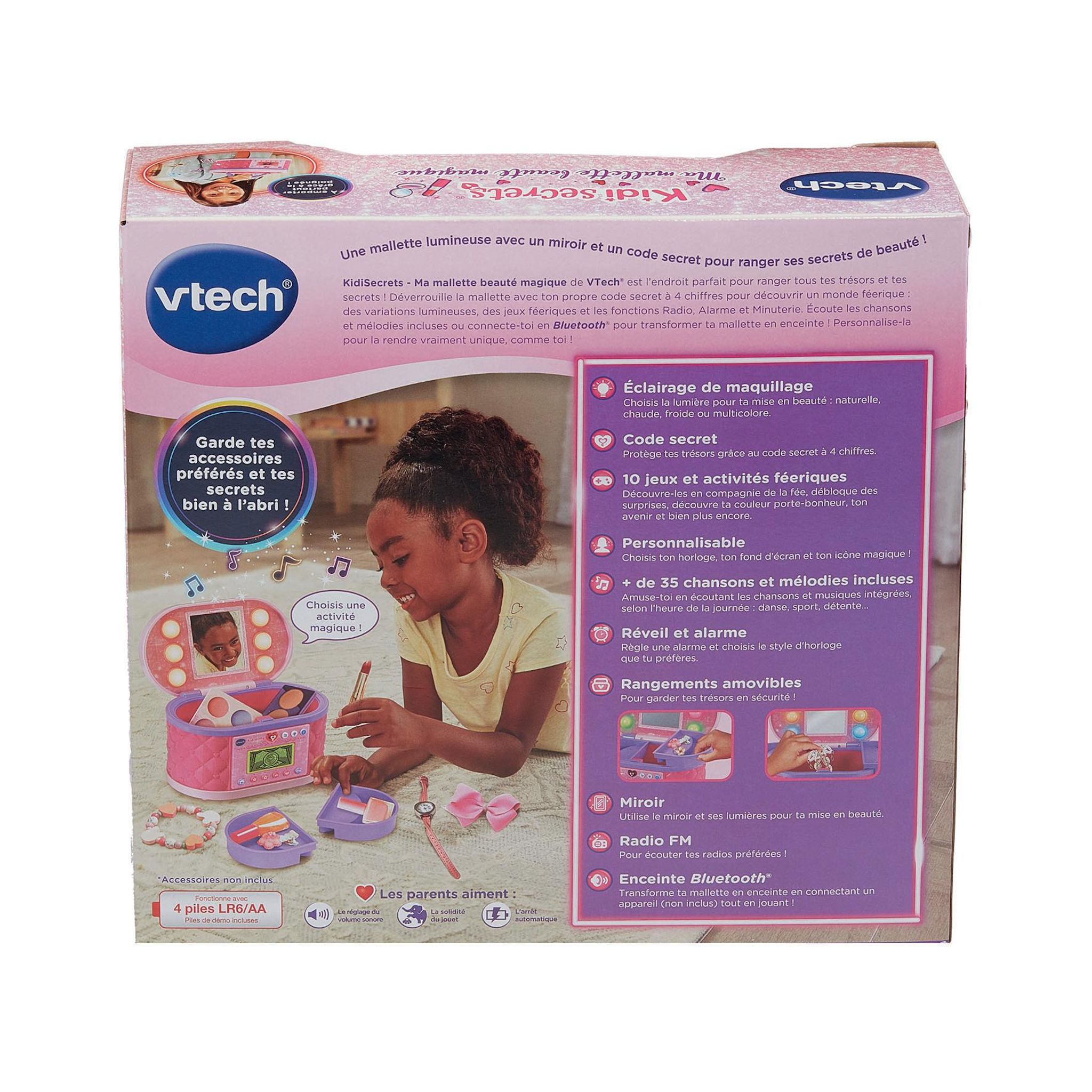 Voir la diapositive 4 : VTECH KidiSecrets - Mallette de Beauté