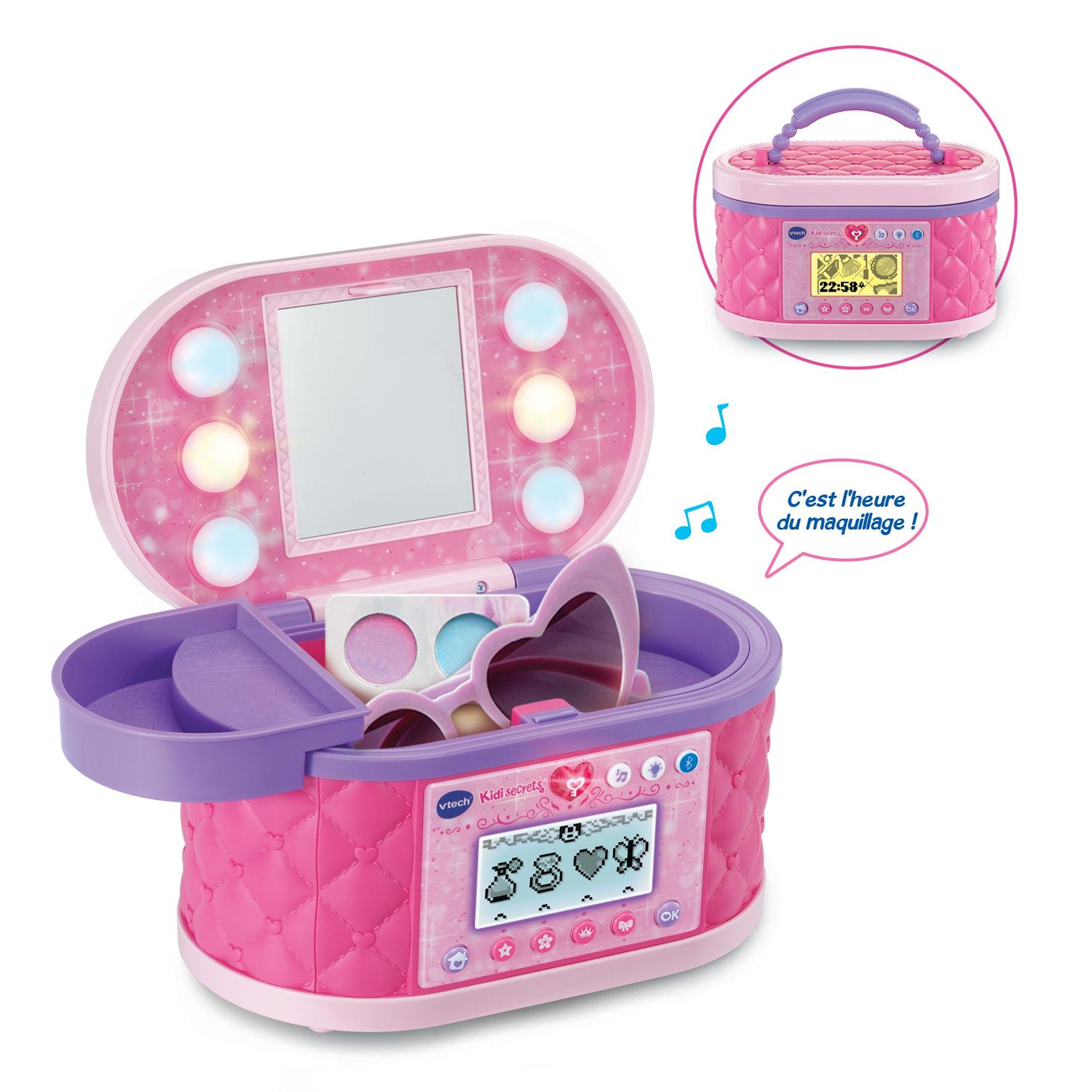 Voir la diapositive 5 : VTECH KidiSecrets - Mallette de Beauté