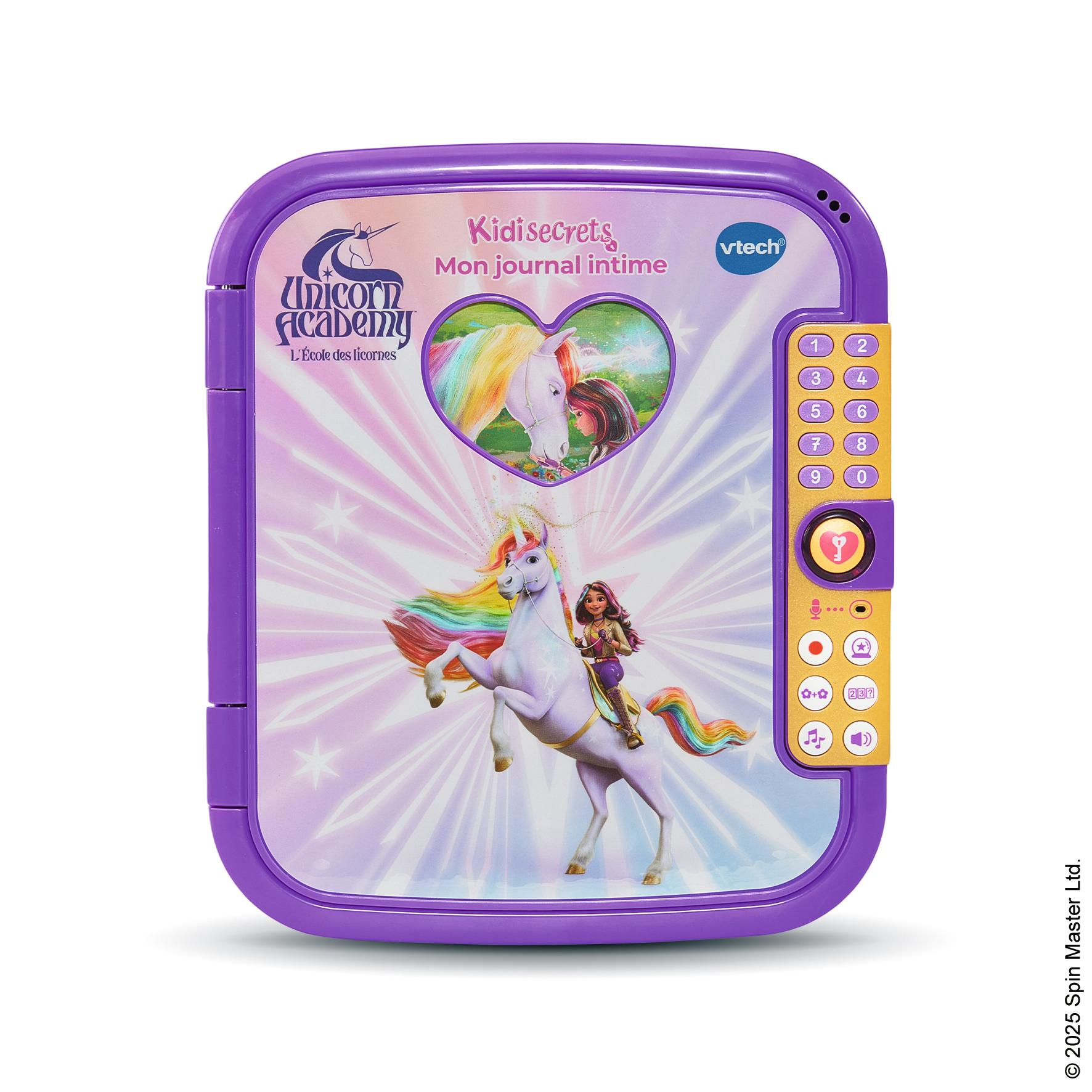 Voir la diapositive 2 : VTECH KidSecret, mon journal intime - L'école des Licornes
