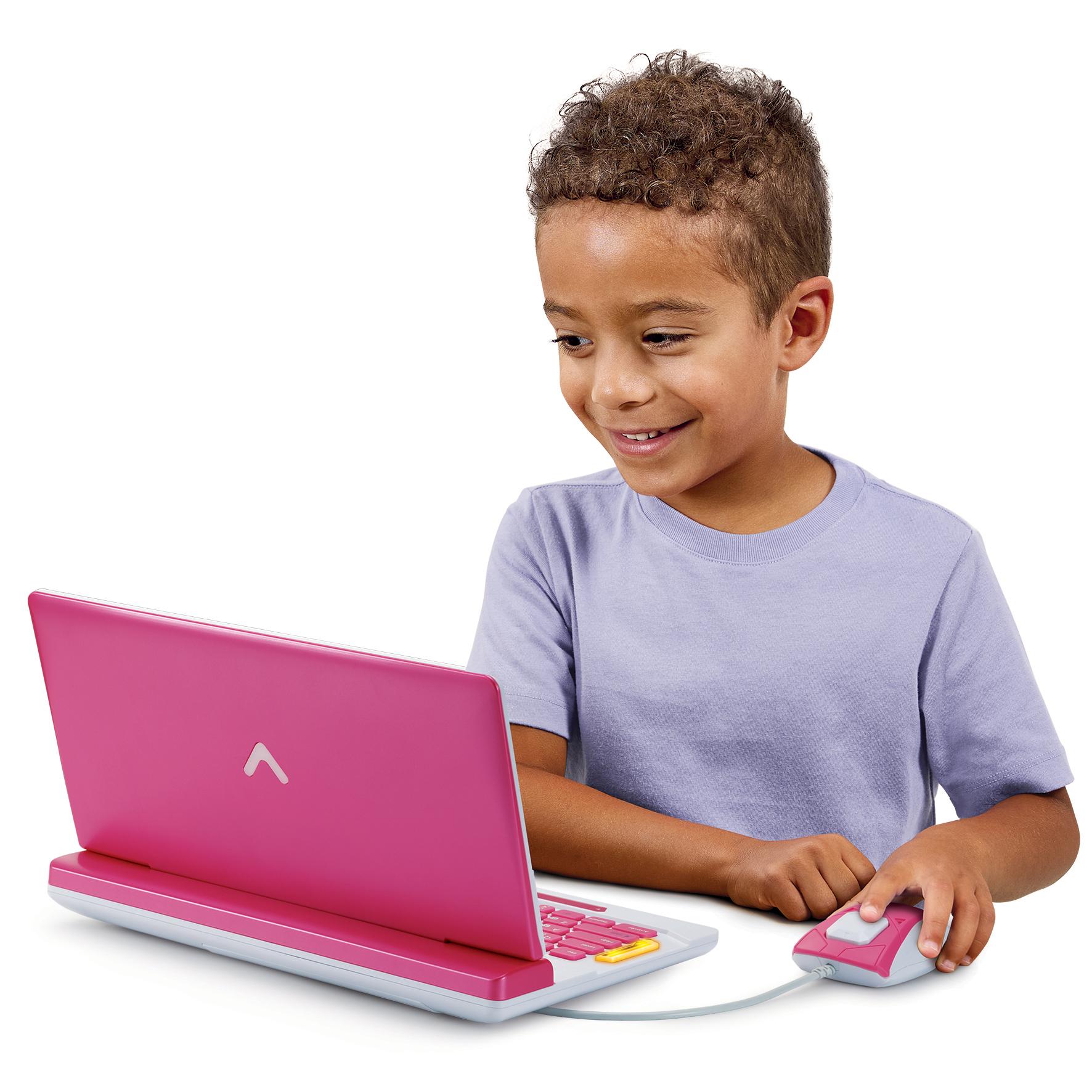 Voir la diapositive 7 : VTECH Genuis XL Ordi éducatif bilingue - Rose
