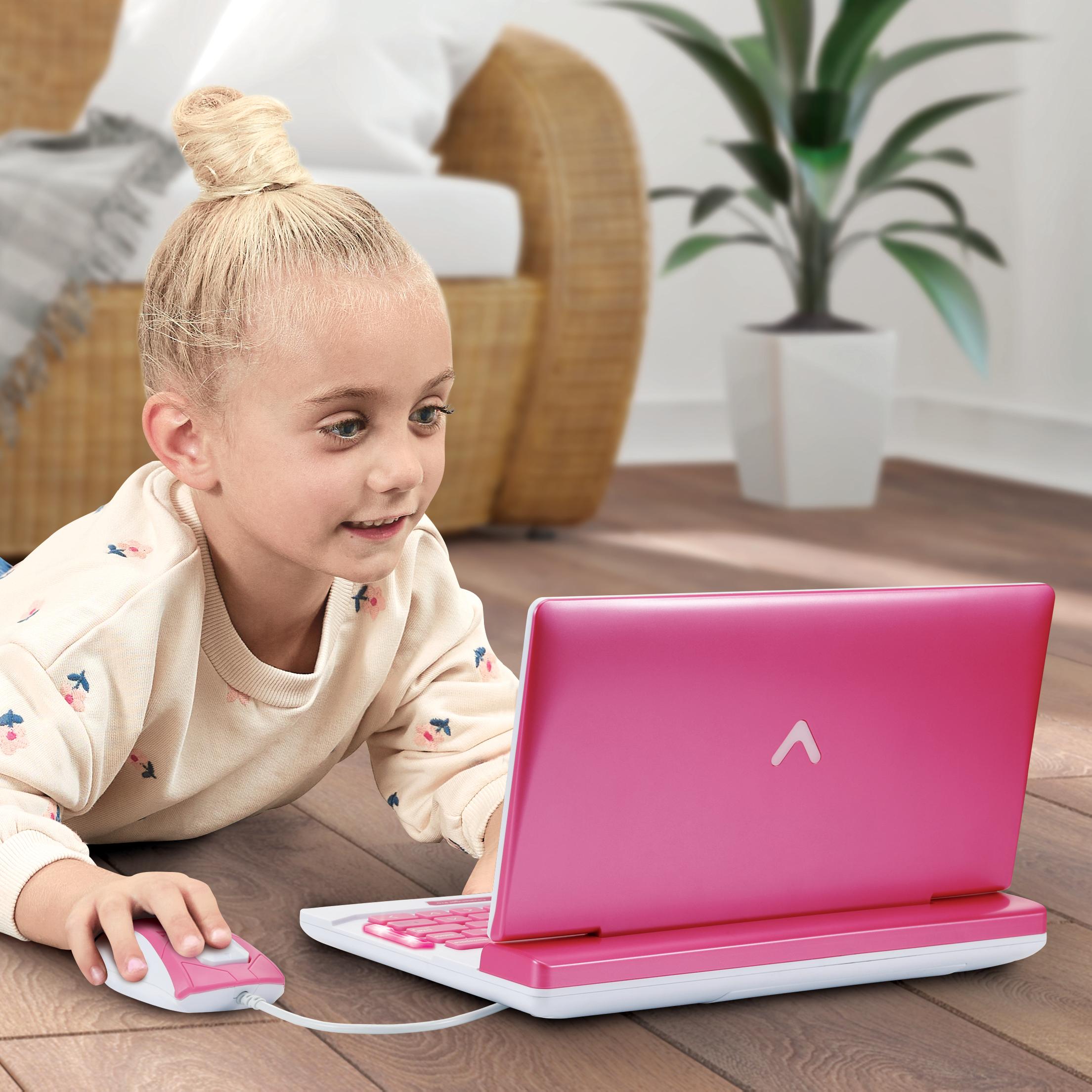 Voir la diapositive 8 : VTECH Genuis XL Ordi éducatif bilingue - Rose