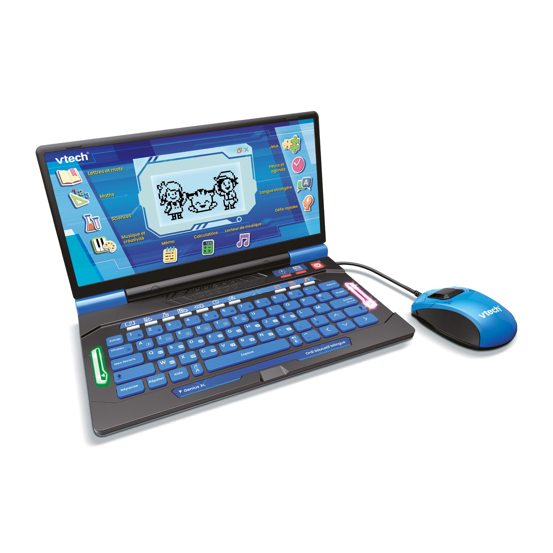 Voir la diapositive 2 : VTECH Genuis XL Ordi éducatif Bilingue