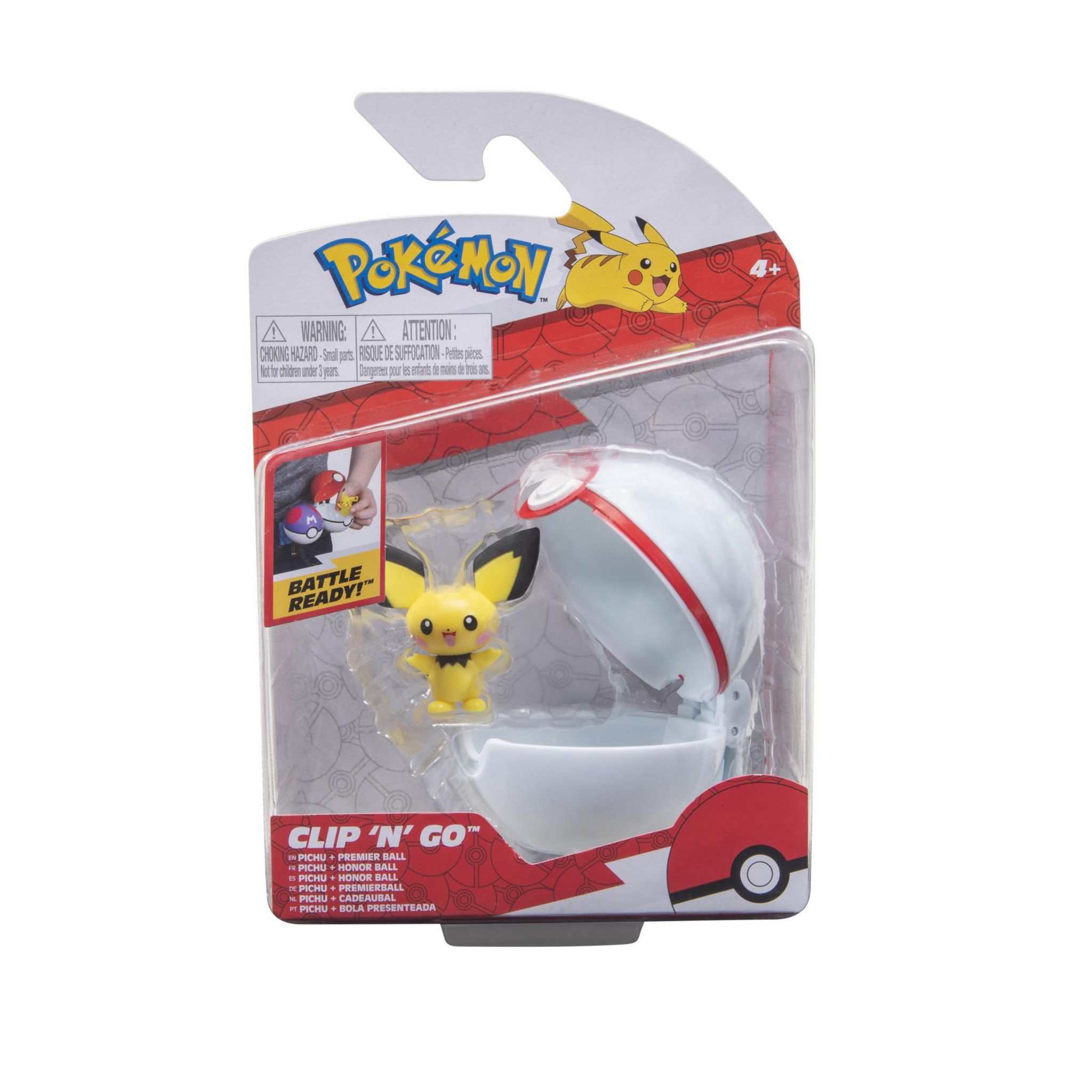 JAZWARES Clip N Go Pokemon