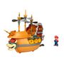 Voir la diapositive 2 : JAKKS Pack Deluxe Bowser bateau volant + 5 Figurines