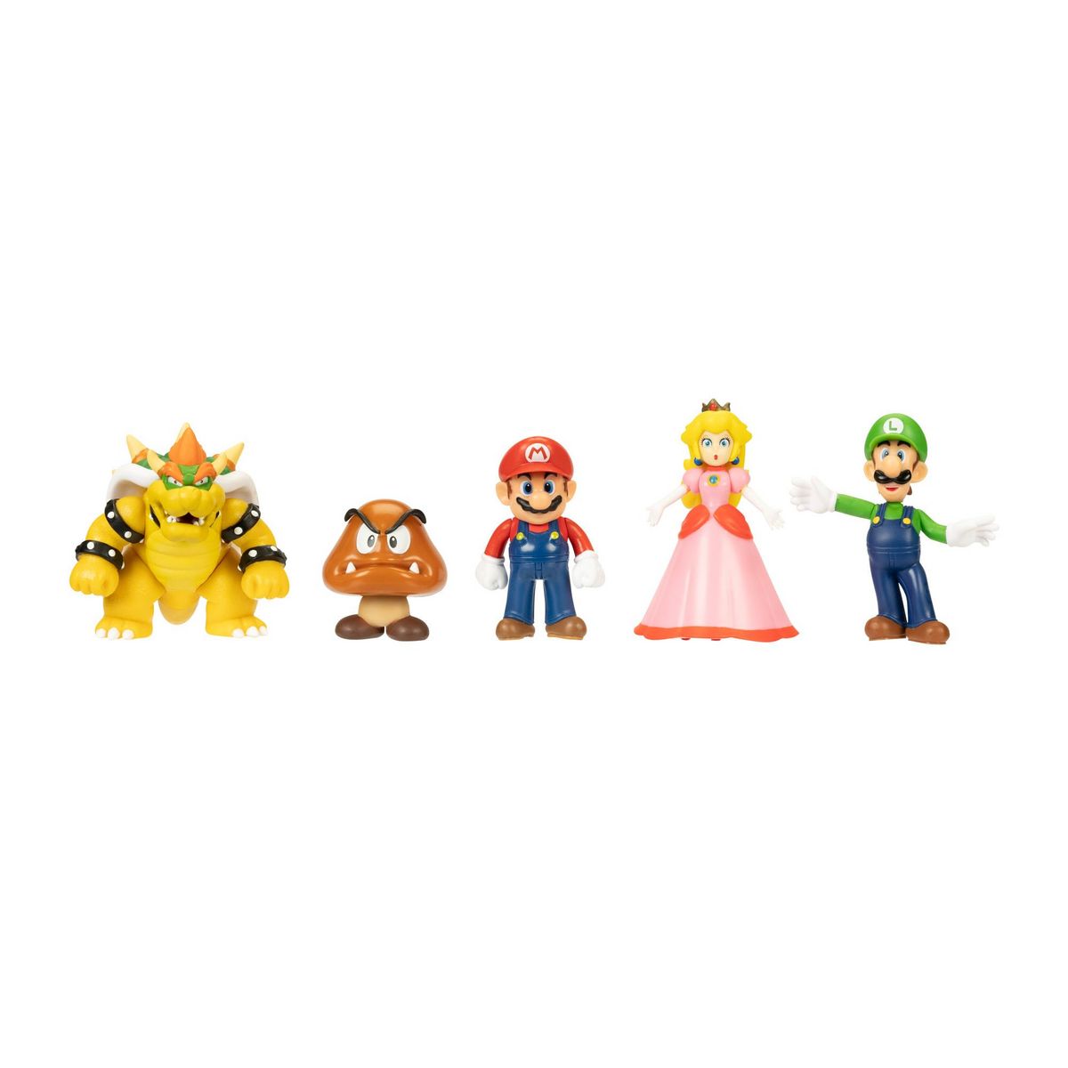 JAKKS Pack Deluxe Bowser bateau volant + 5 Figurines