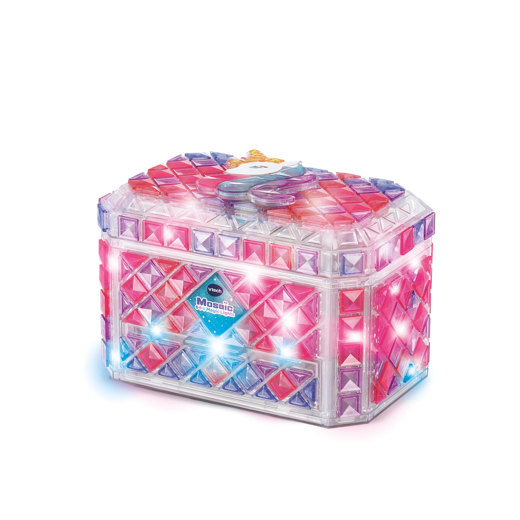 Voir la diapositive 3 : VTECH Boite à bijoux Mosaic Magic Lights
