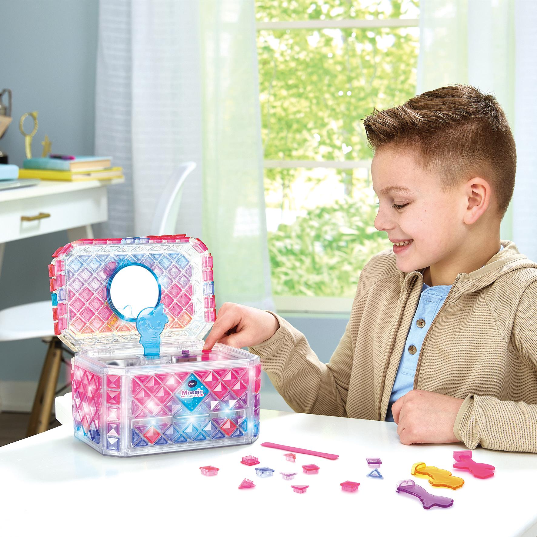 Voir la diapositive 6 : VTECH Boite à bijoux Mosaic Magic Lights