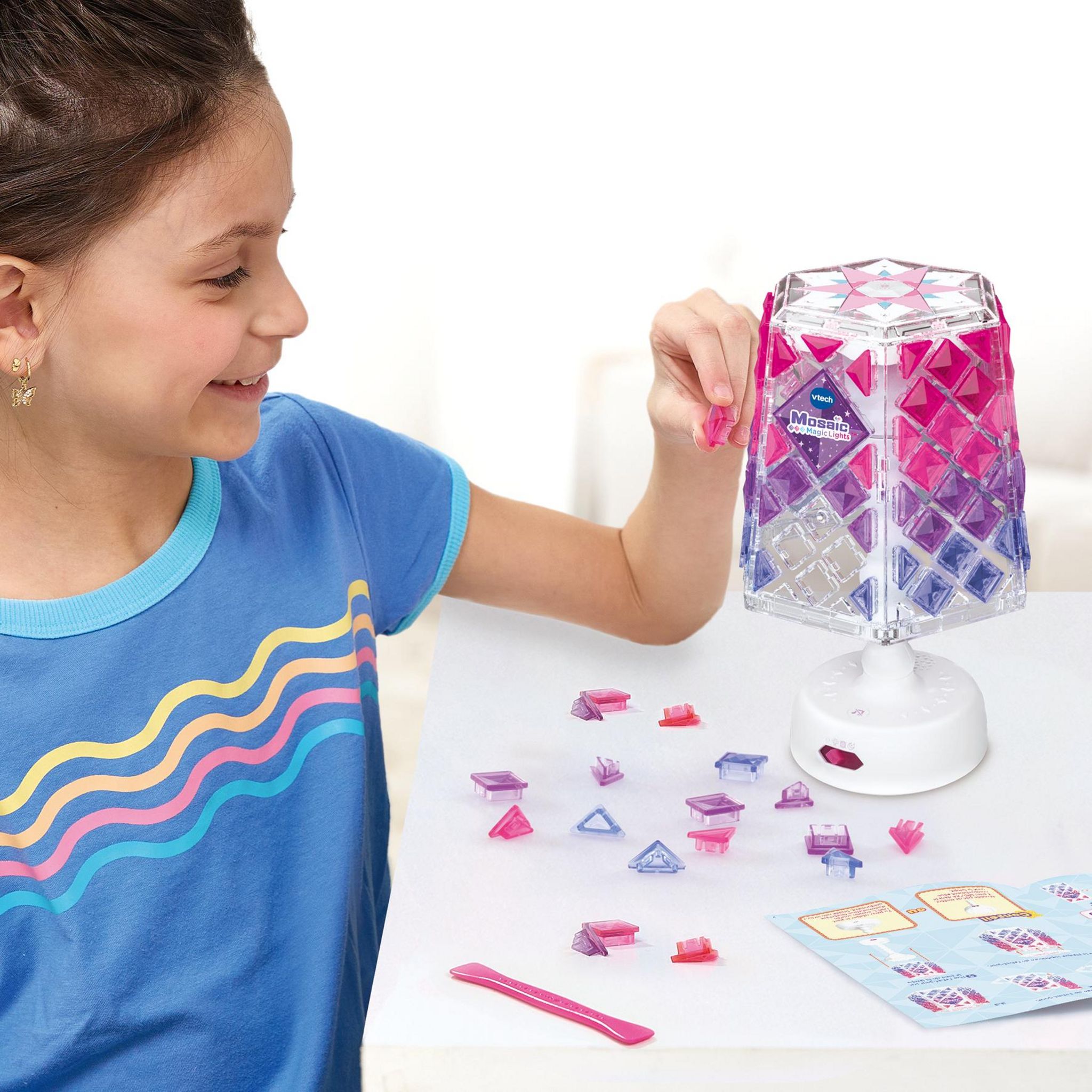 Voir la diapositive 5 : VTECH Lampe Mosaic Magic Lights