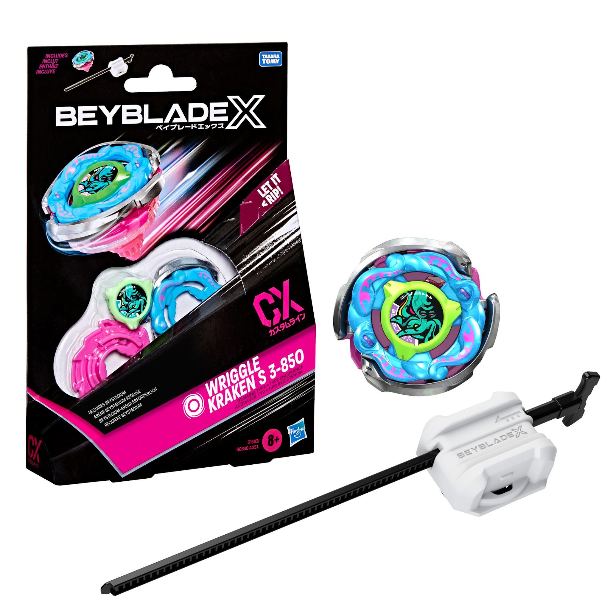 Voir la diapositive 3 : HASBRO Toupie Starter Packtop Beyblade 2.0