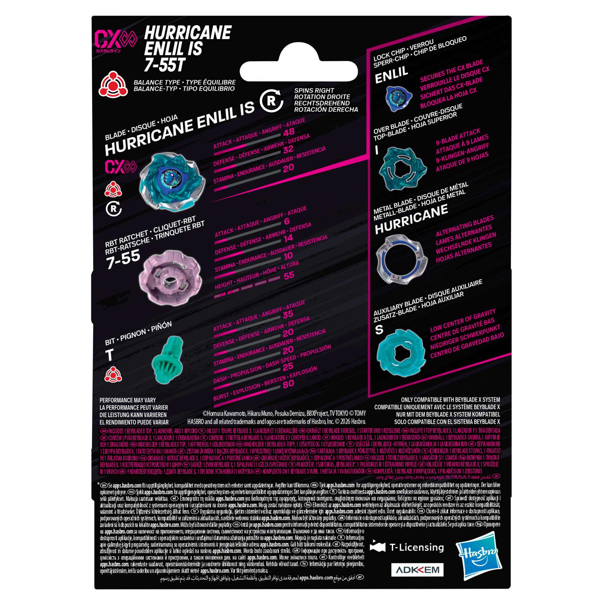 Voir la diapositive 5 : HASBRO Toupie Starter Packtop Beyblade 2.0