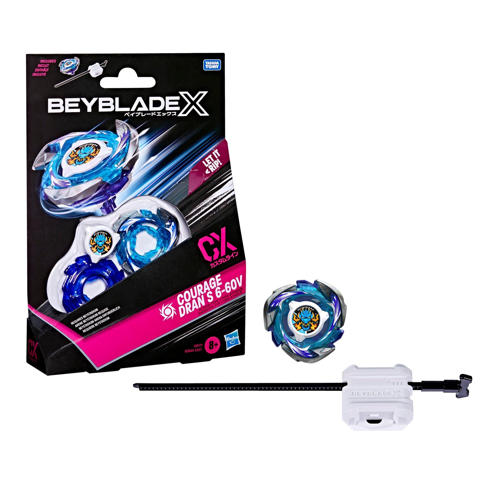 Voir la diapositive 5 : HASBRO Toupie Starter Packtop Beyblade 2.0