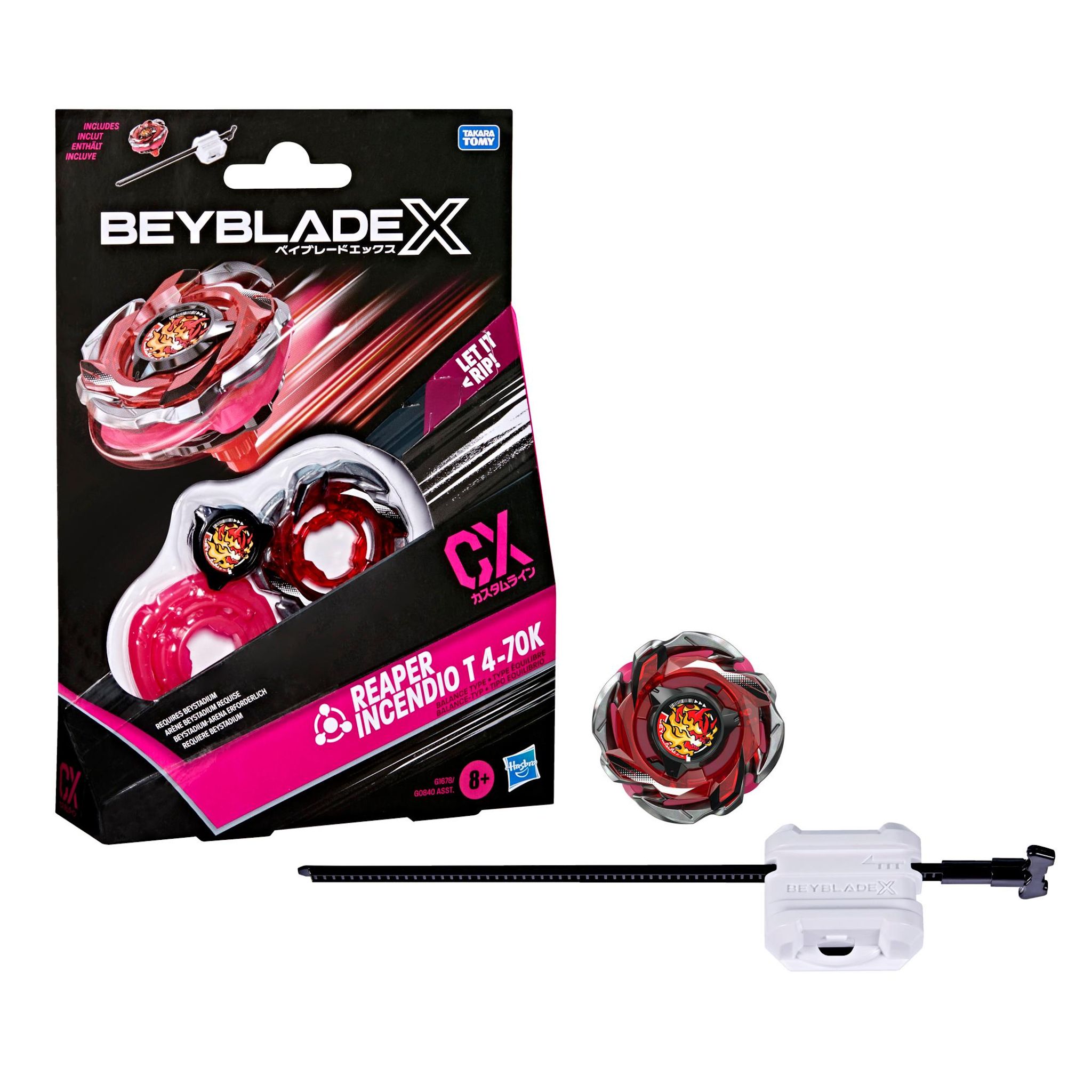 Voir la diapositive 6 : HASBRO Toupie Starter Packtop Beyblade 2.0