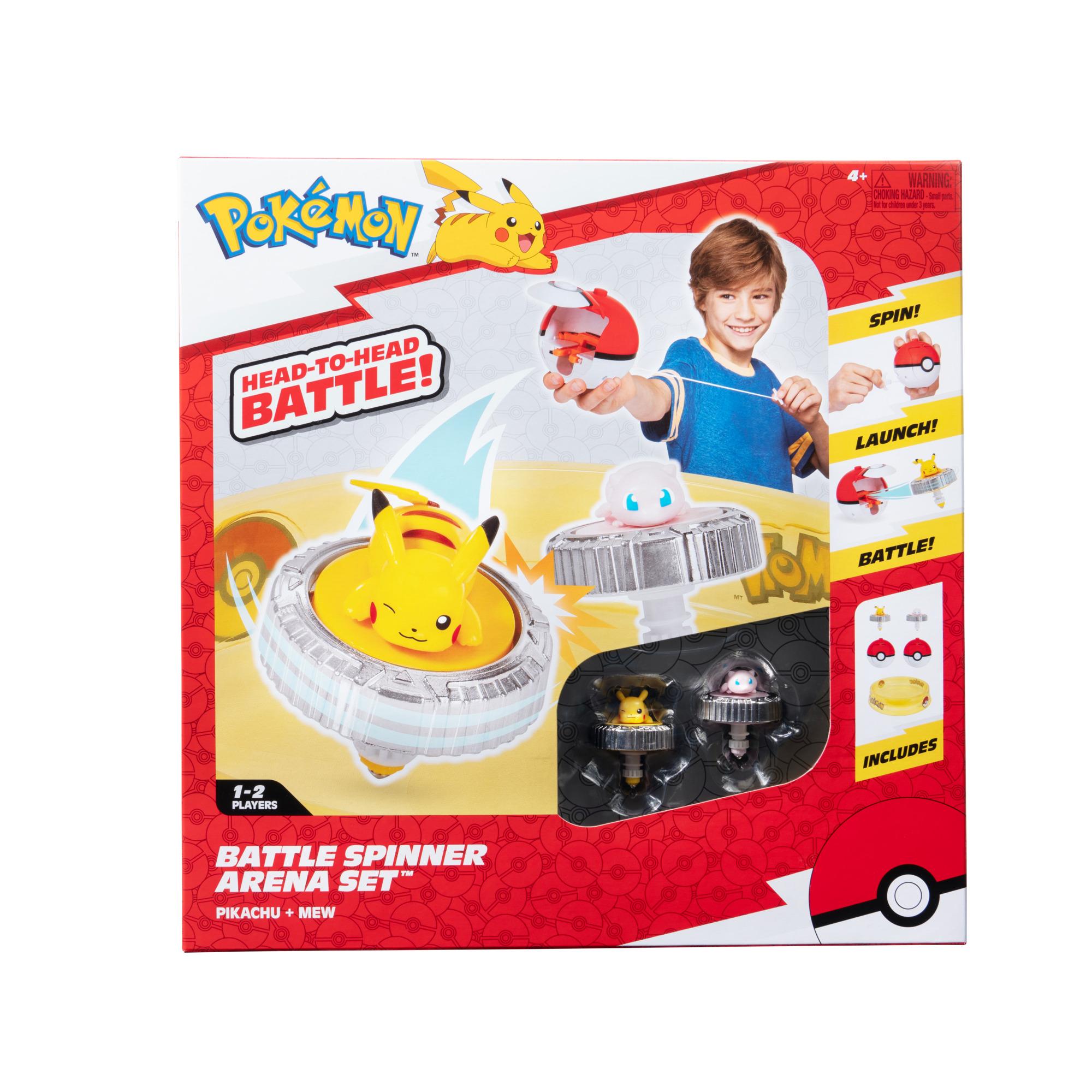 JAZWARES Set Pokémon arène et 2 Poké Ball