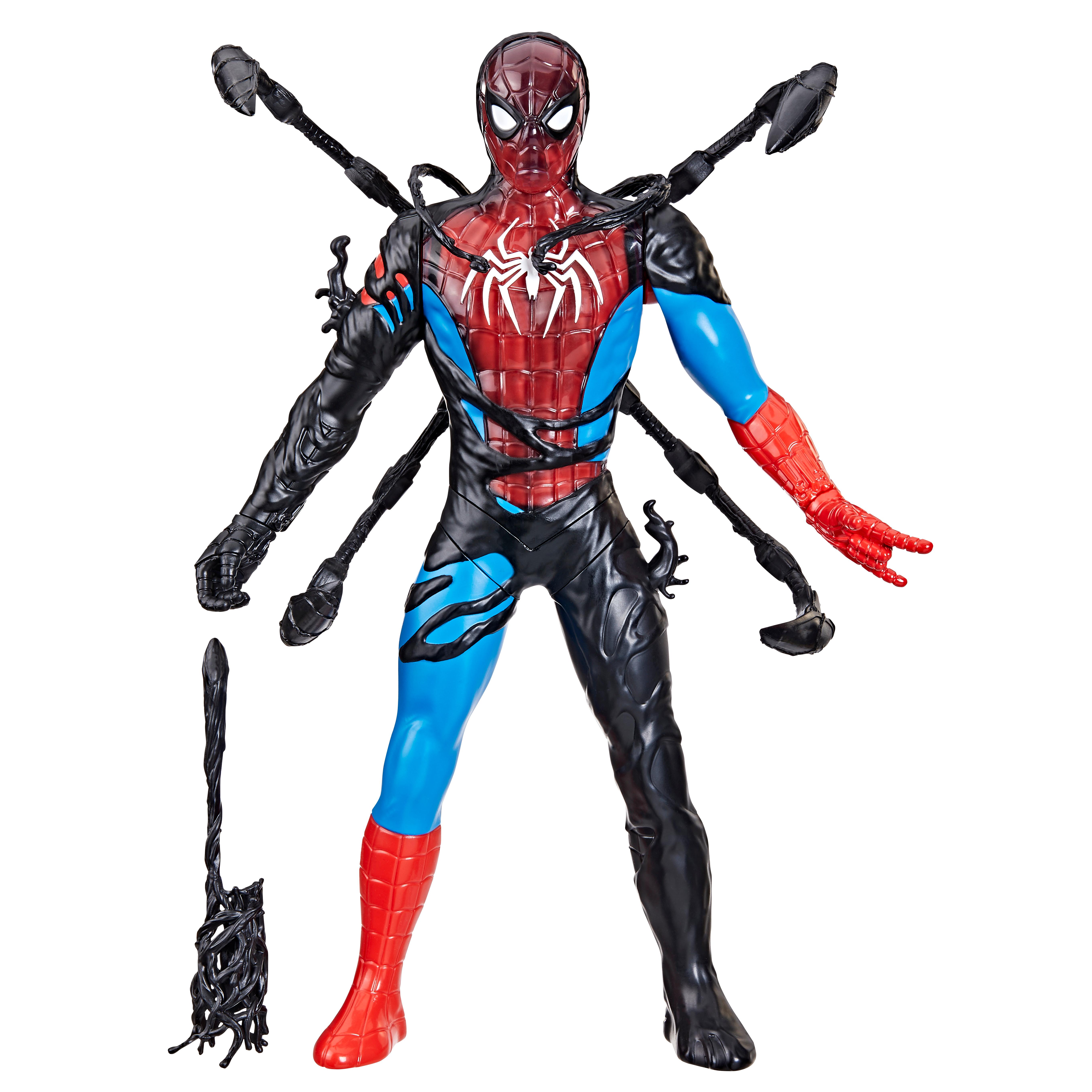 Voir la diapositive 4 : HASBRO Figurine Spiderman Venom Versus Métamorphose Liquide