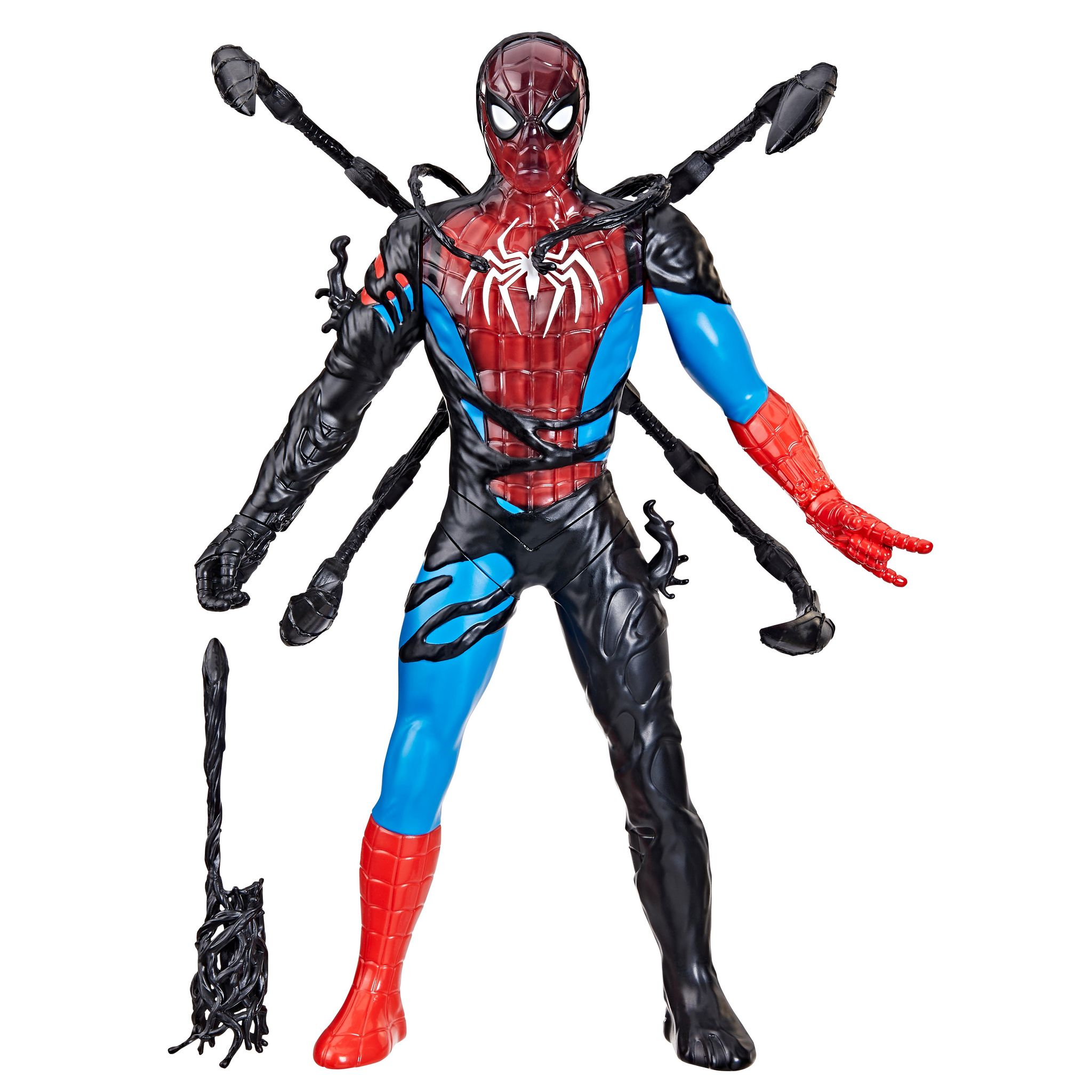 Voir la diapositive 4 : HASBRO Figurine Spiderman Venom Versus Métamorphose Liquide