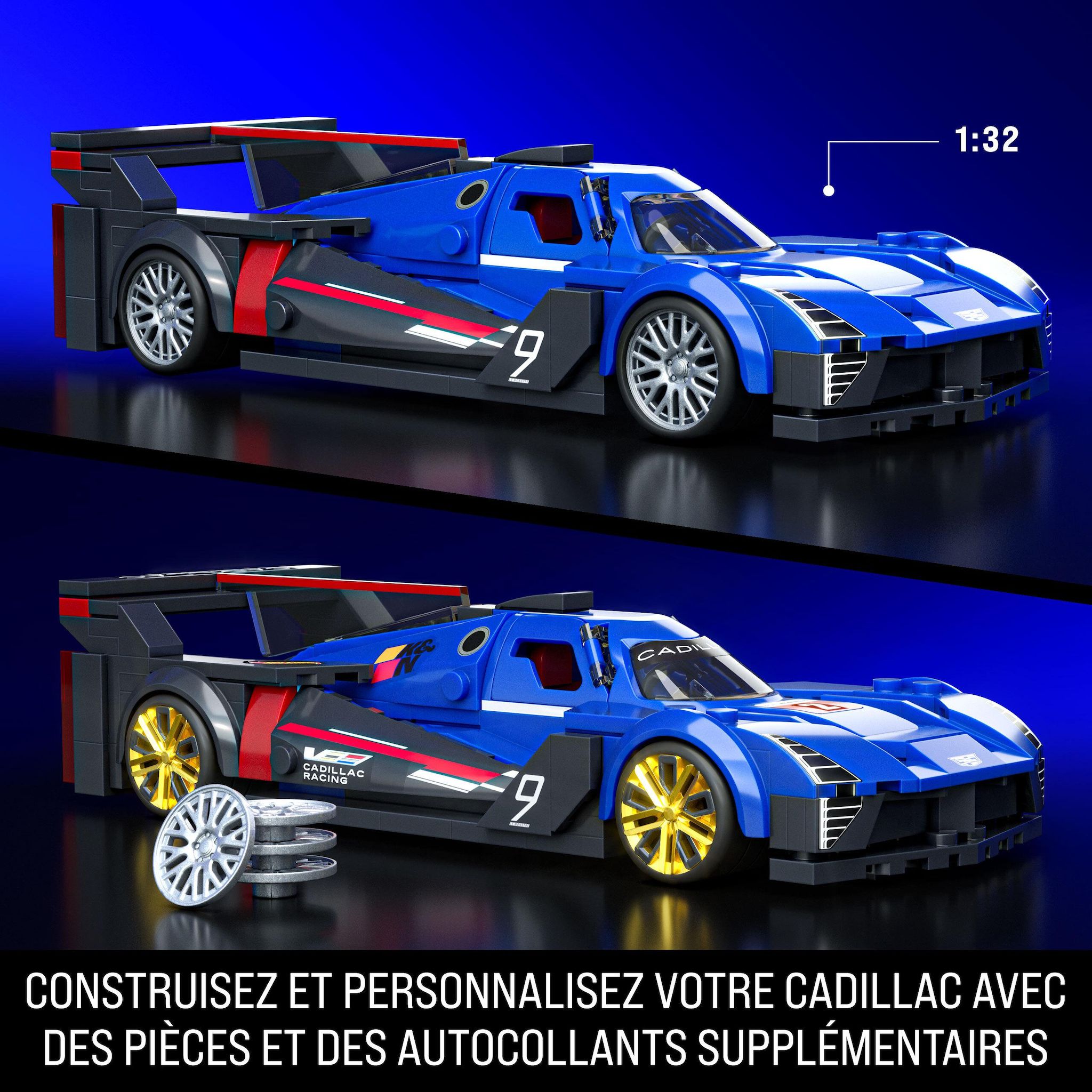 Voir la diapositive 5 : MATTEL Speed Cadillac Project GTP Hypercar