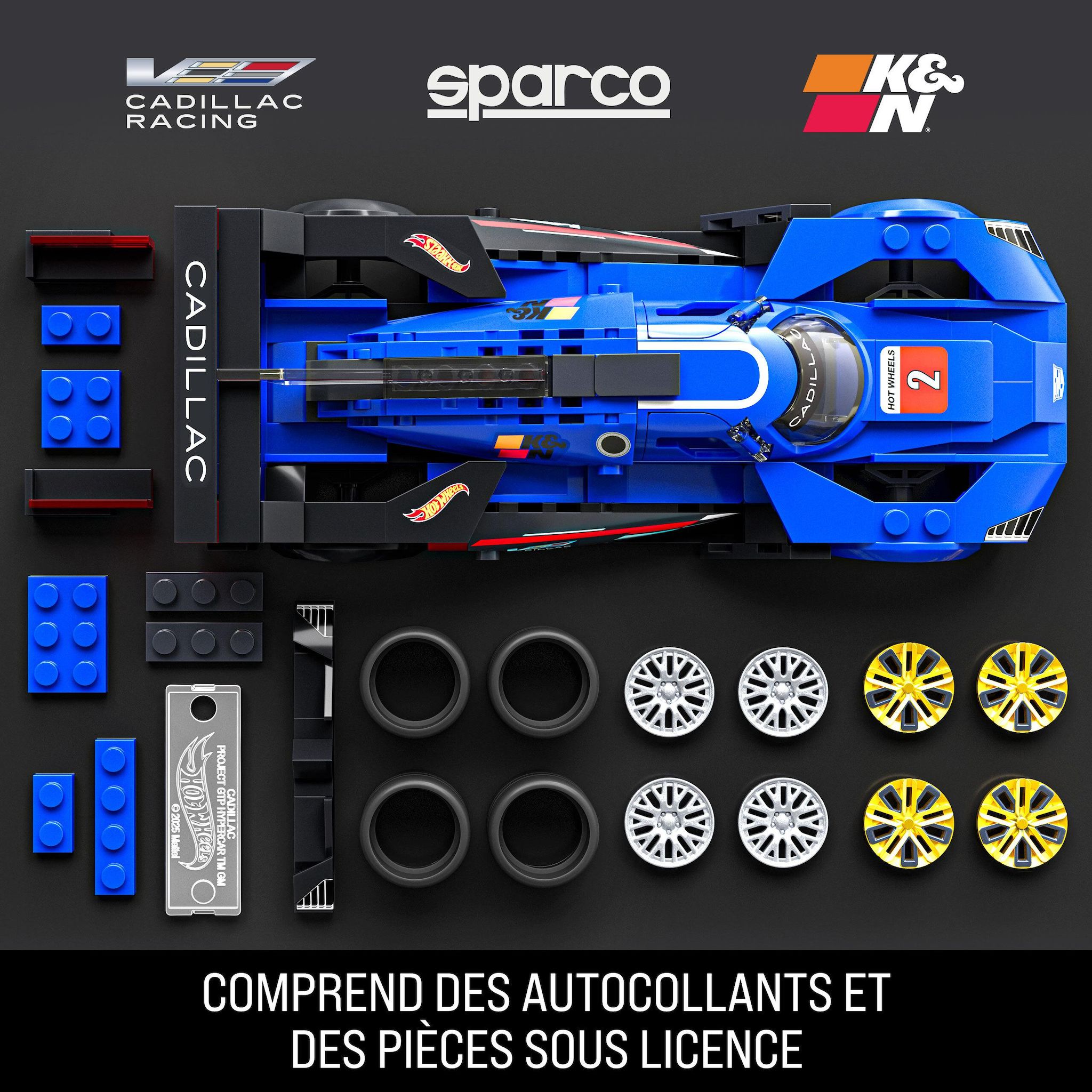 Voir la diapositive 7 : MATTEL Speed Cadillac Project GTP Hypercar
