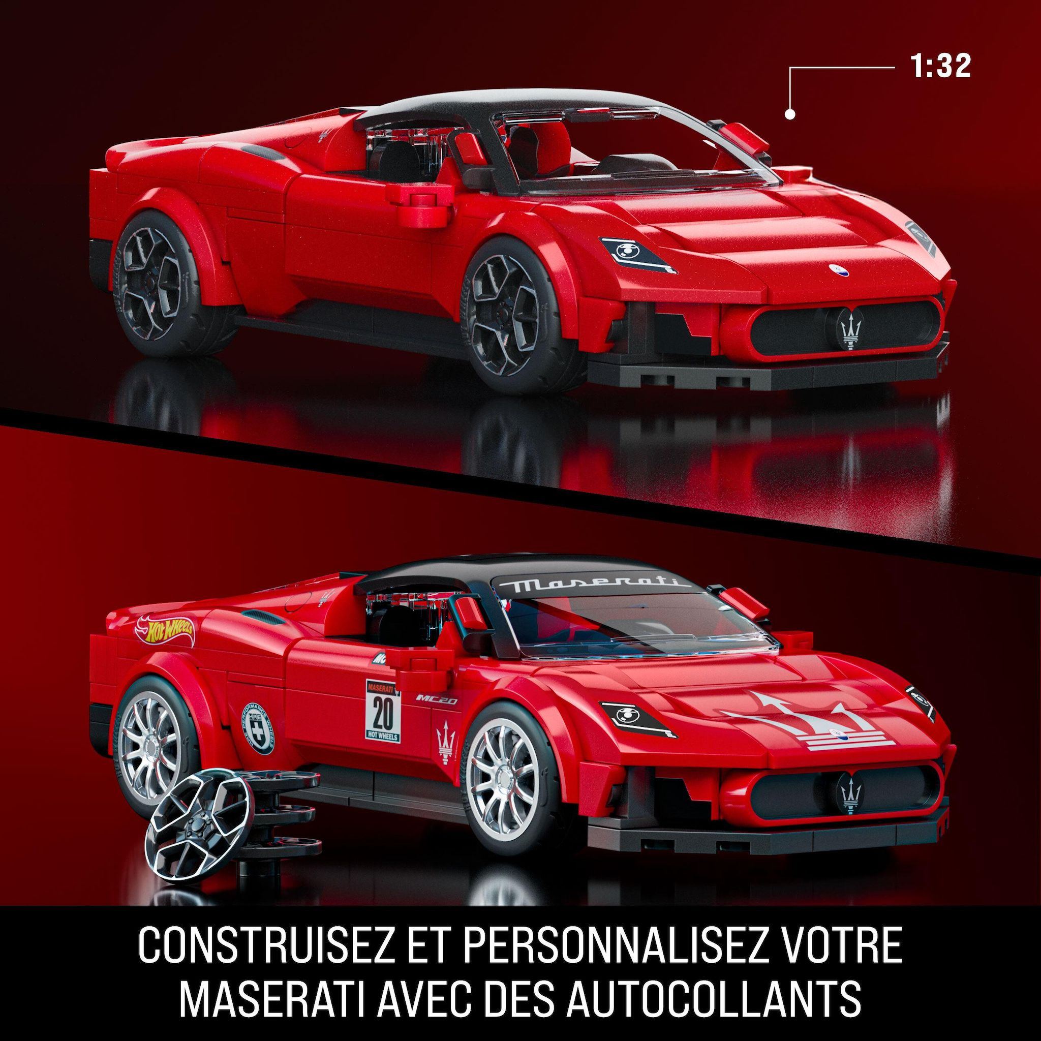 Voir la diapositive 6 : MATTEL Speed Maserati MC20 Hot Wheels