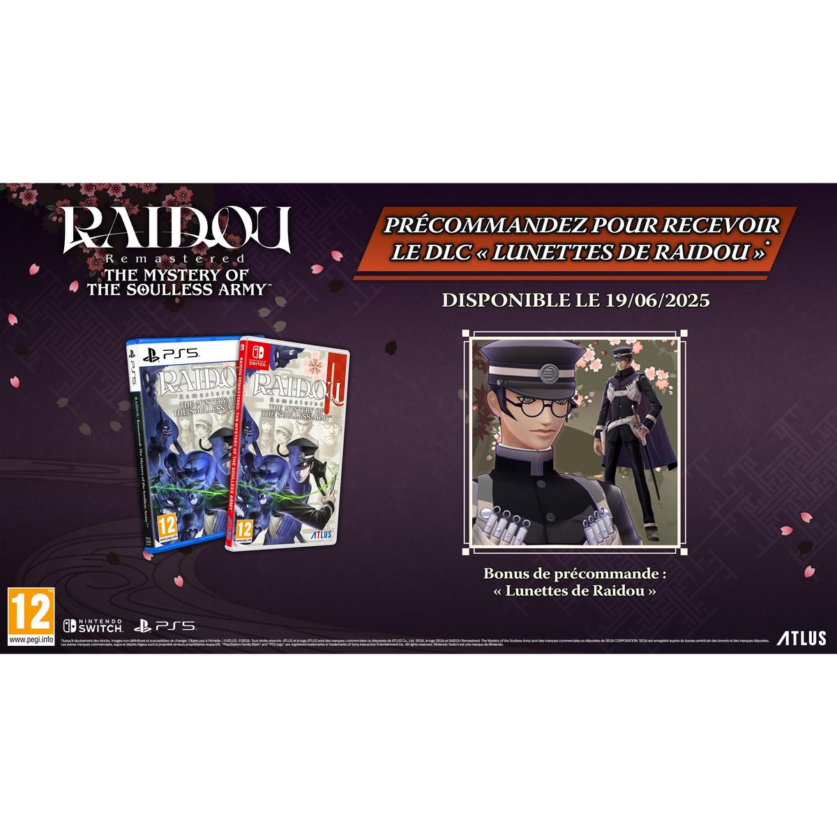 RAIDOU Remastered: The Mystery of the Soulless Army Nintendo Switch