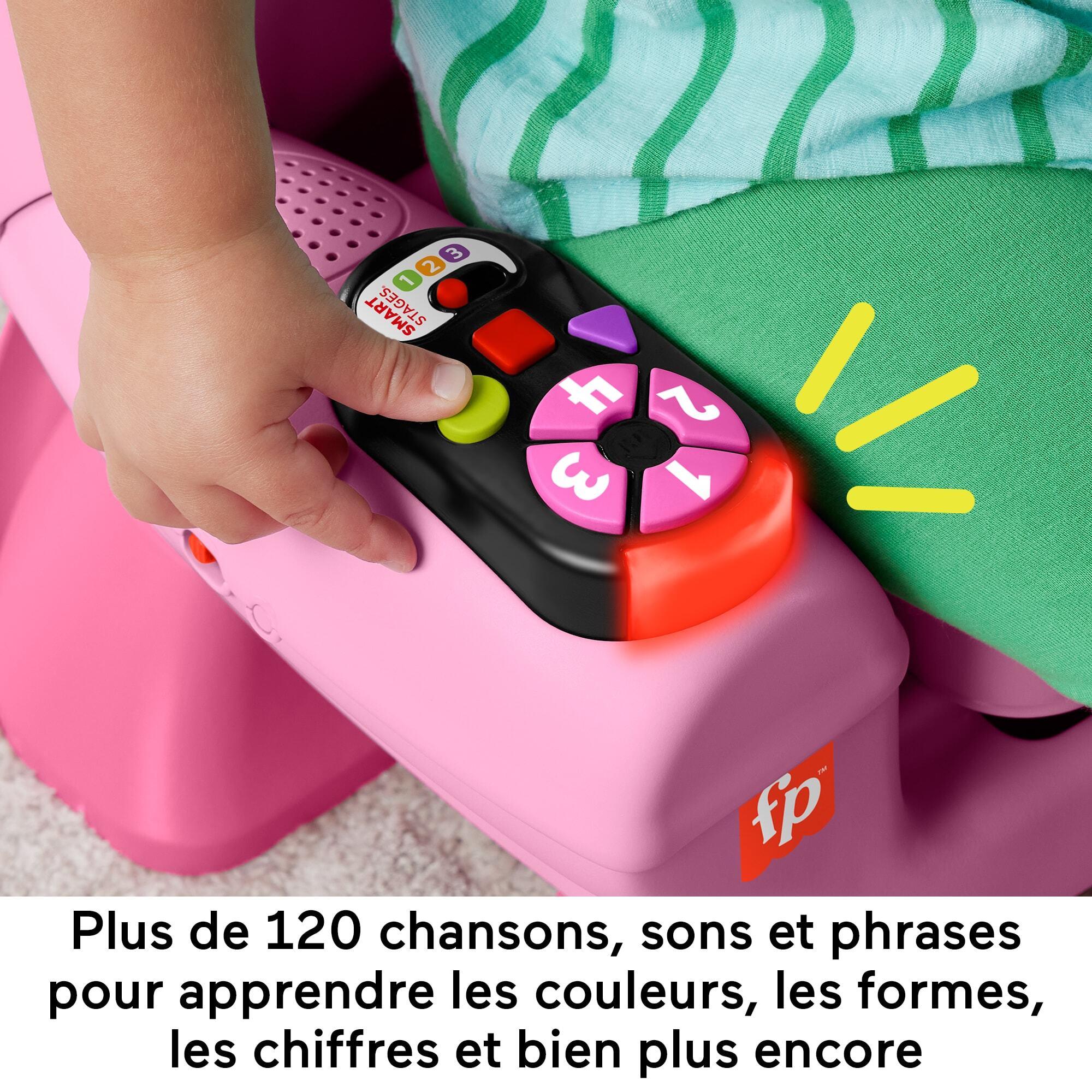 Voir la diapositive 3 : MATTEL Mon fauteuil musical rose