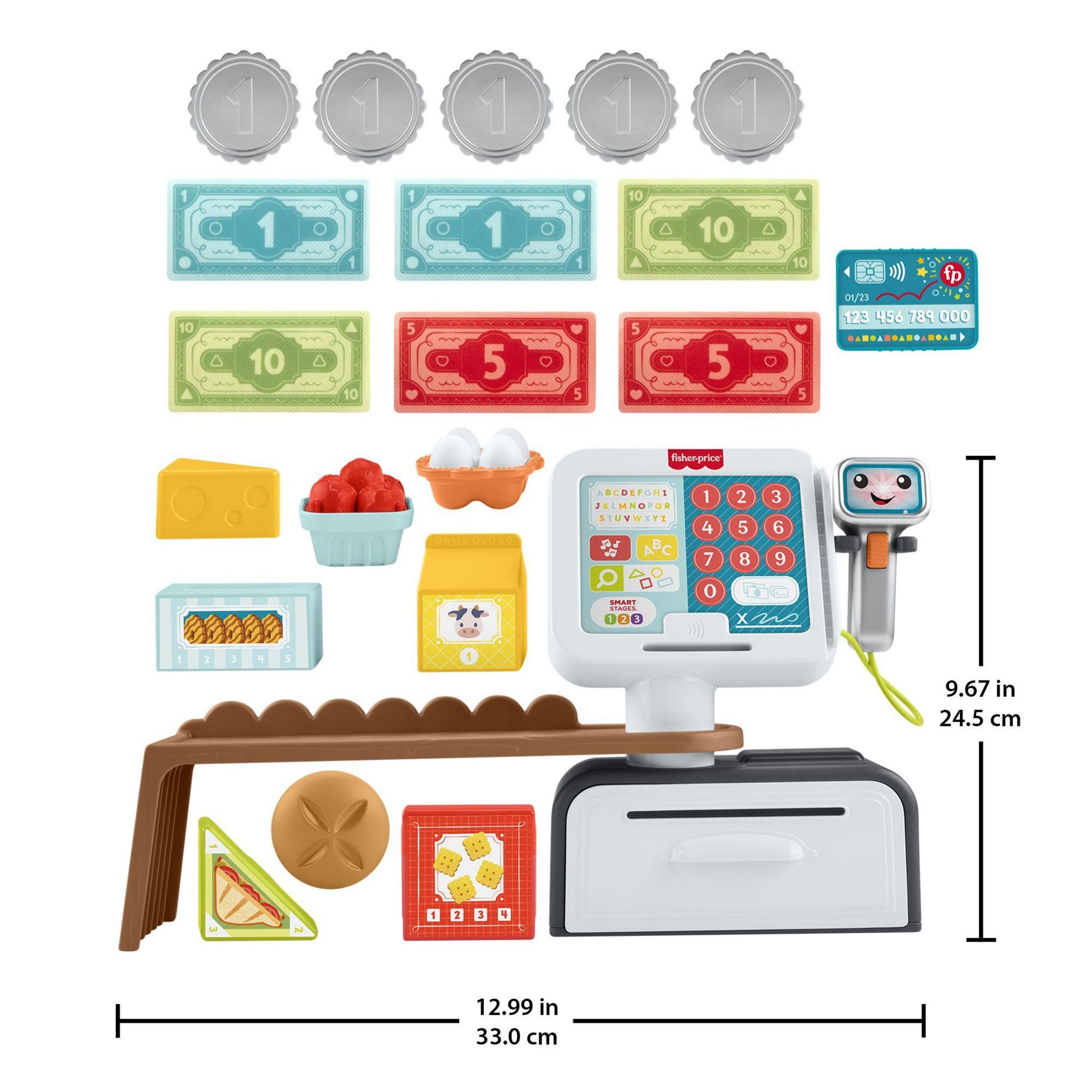 Voir la diapositive 6 : MATTEL Ma première caisse